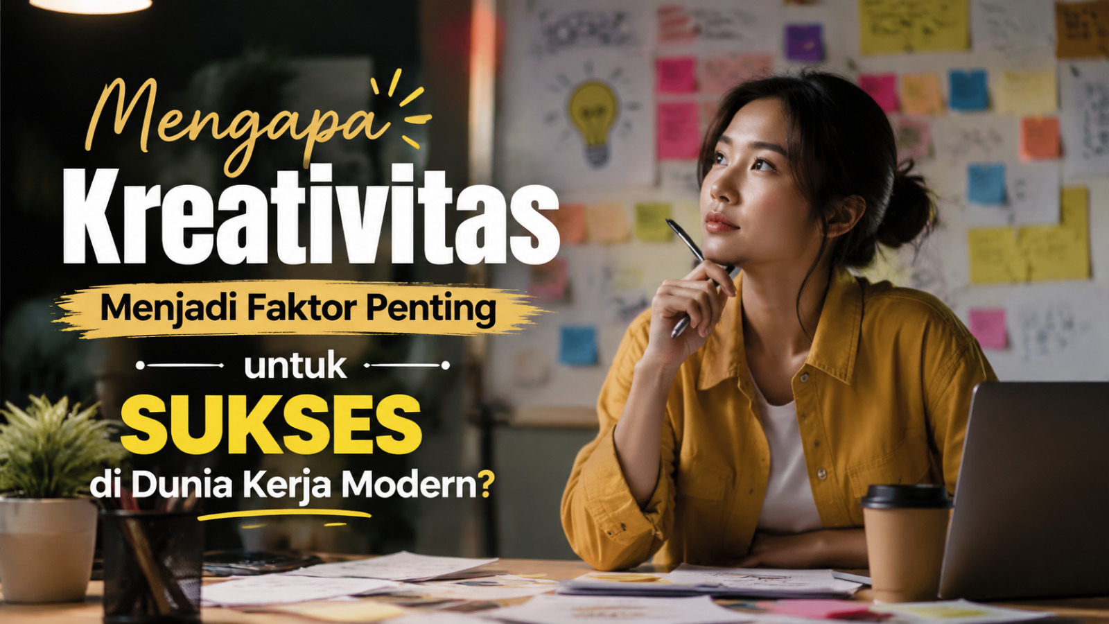 Mengapa Kreativitas Menjadi Faktor Penting Untuk Sukses Di Dunia Kerja Modern?