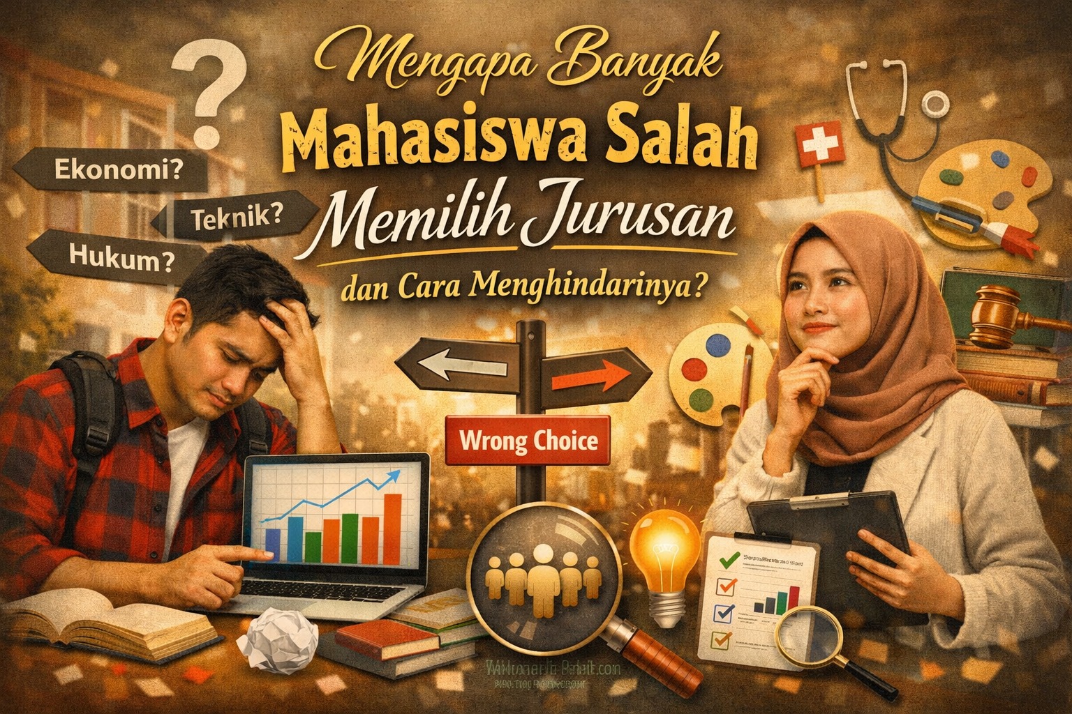 Mengapa Banyak Mahasiswa Salah Memilih Jurusan dan Cara Menghindarinya?