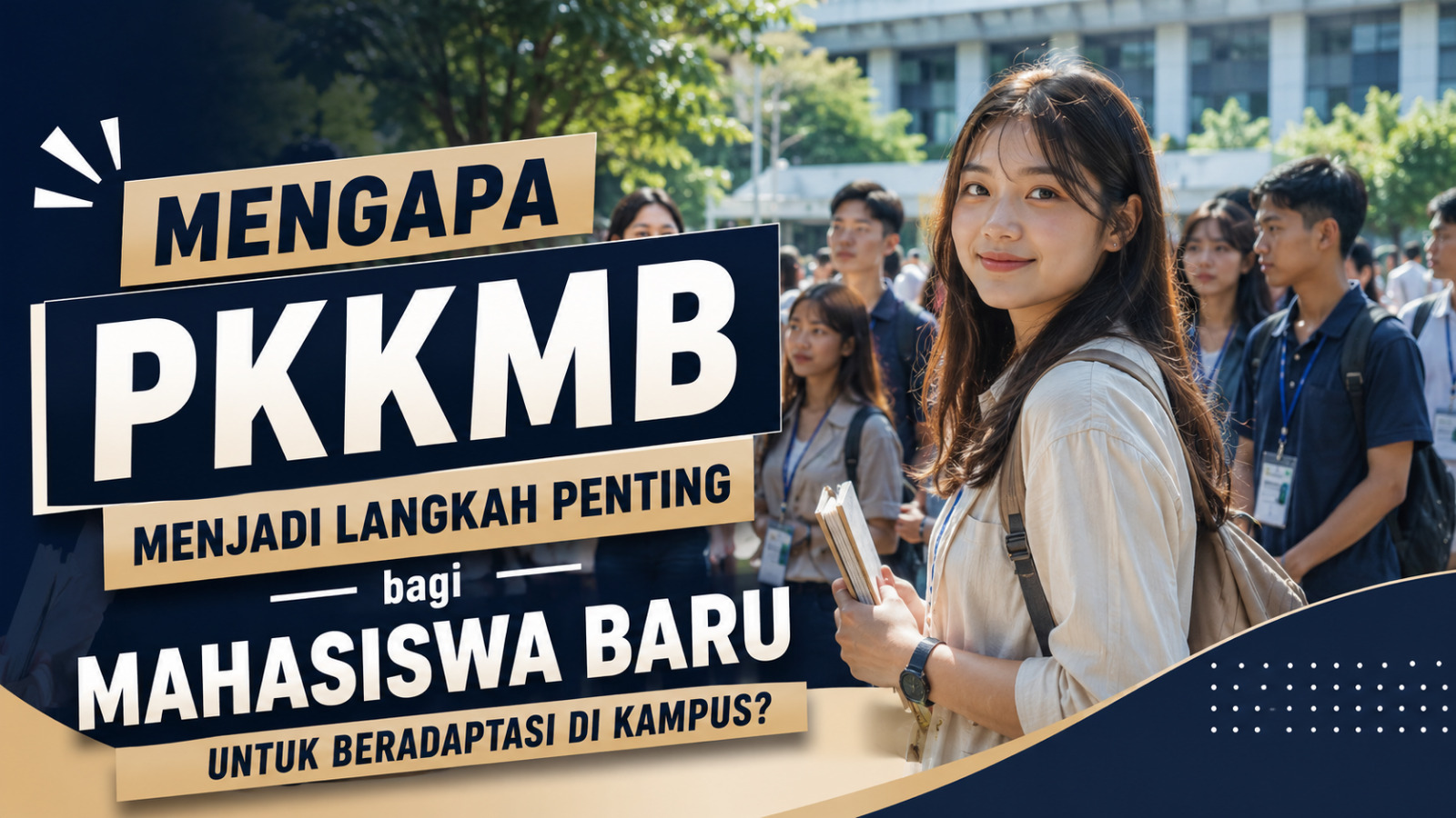 Mengapa PKKMB Menjadi Langkah Penting Bagi Mahasiswa Baru Untuk Beradaptasi Di Kampus?