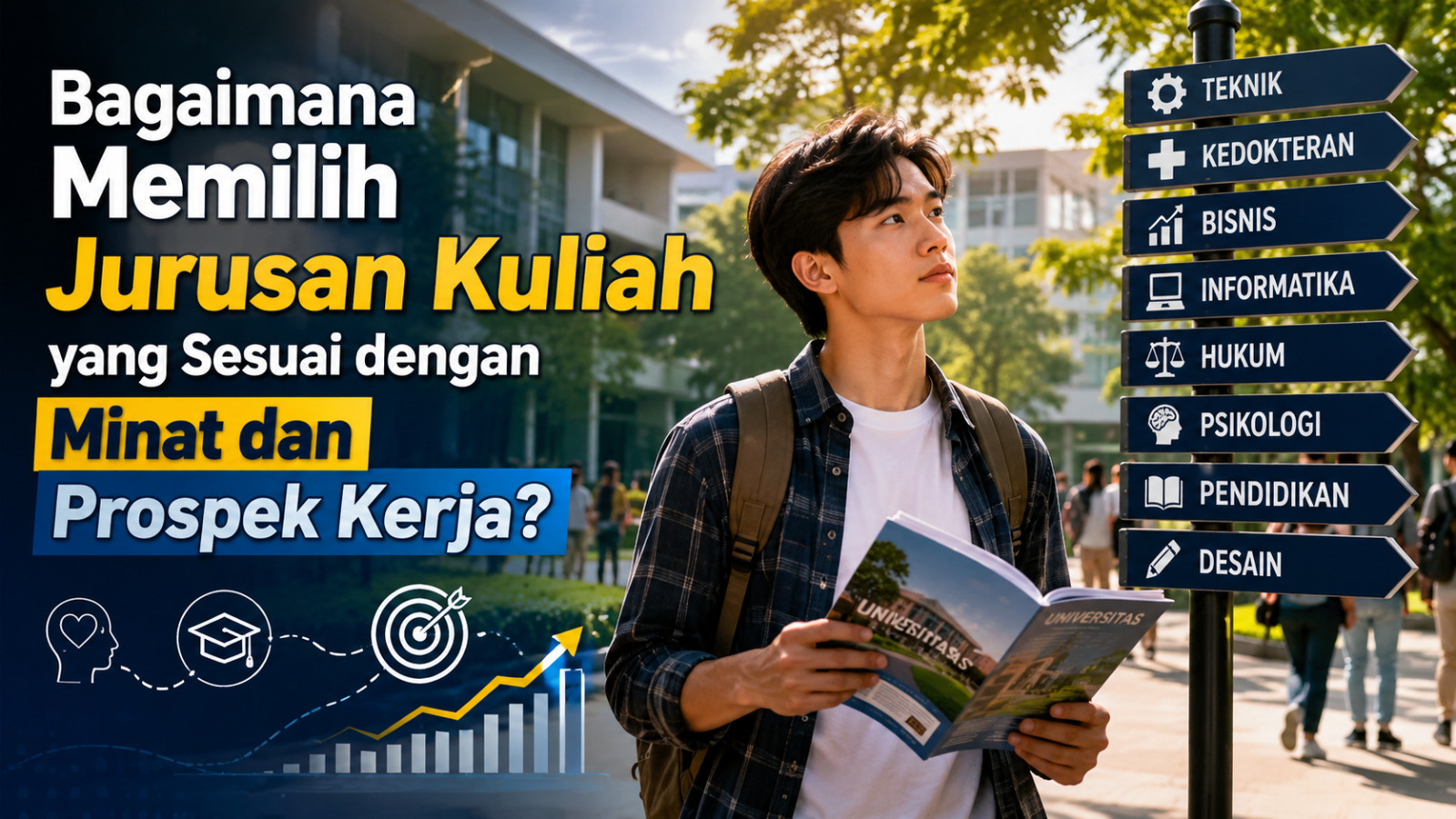 Bagaimana Memilih Jurusan Kuliah yang Sesuai dengan Minat dan Prospek Kerja?
