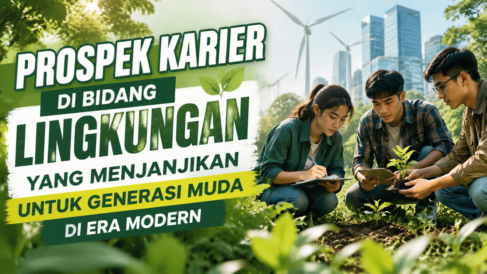 Prospek Karier Di Bidang Lingkungan Yang Menjanjikan Untuk Generasi Muda Di Era Modern