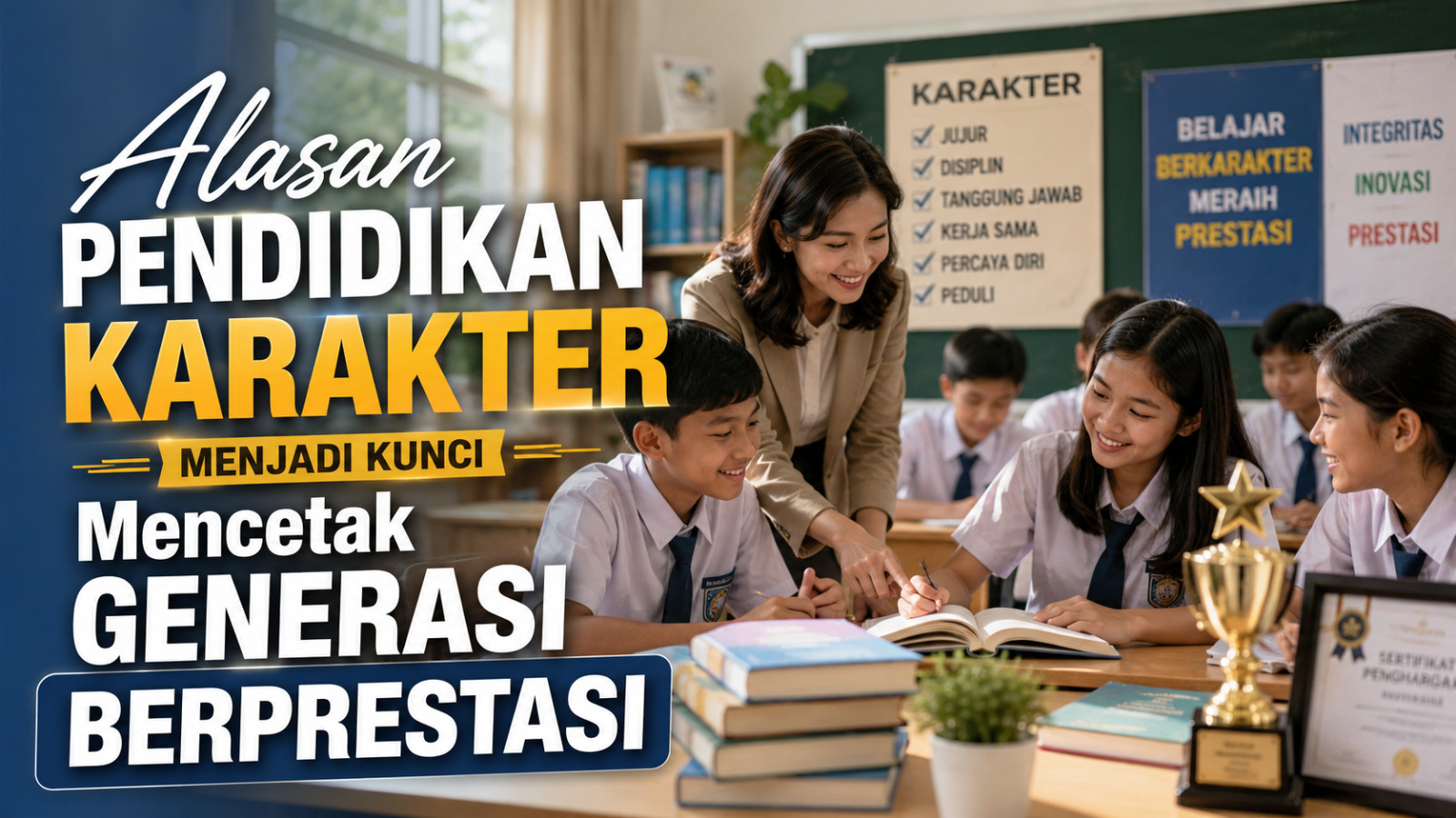 Alasan Pendidikan Karakter Menjadi Kunci Mencetak Generasi Berprestasi