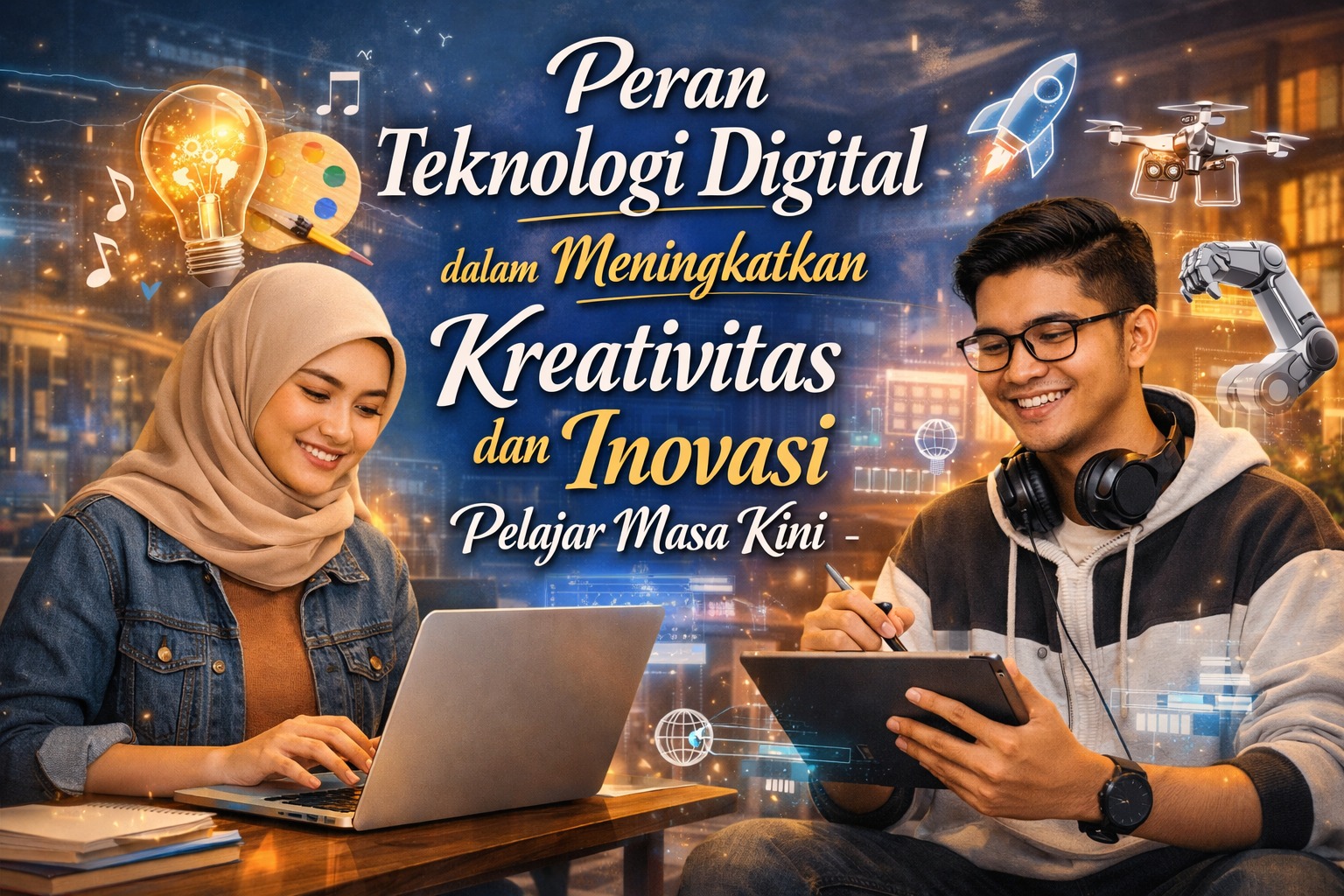 Peran Teknologi Digital dalam Meningkatkan Kreativitas dan Inovasi Pelajar Masa Kini