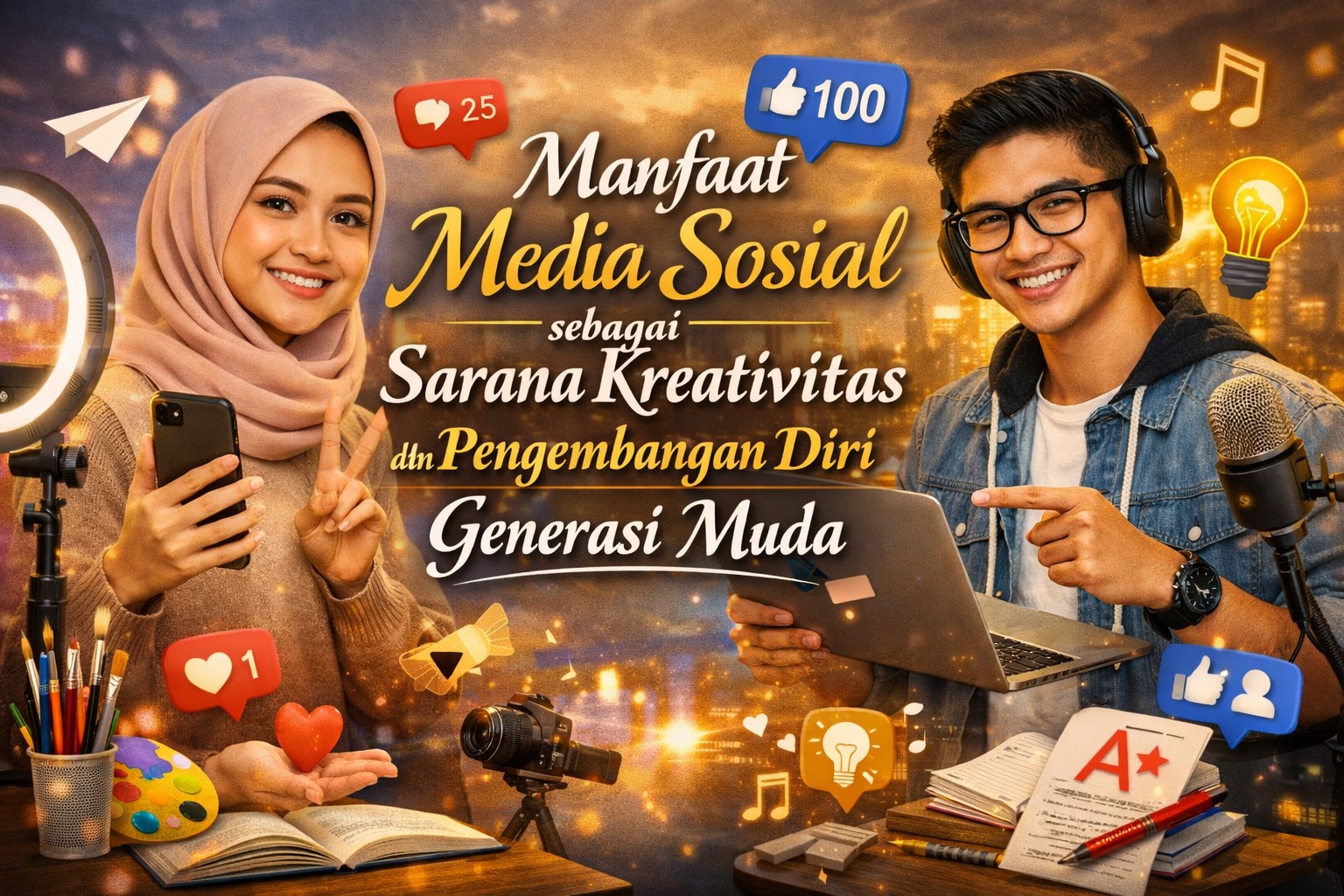 Manfaat Media Sosial sebagai Sarana Kreativitas dan Pengembangan Diri Generasi Muda