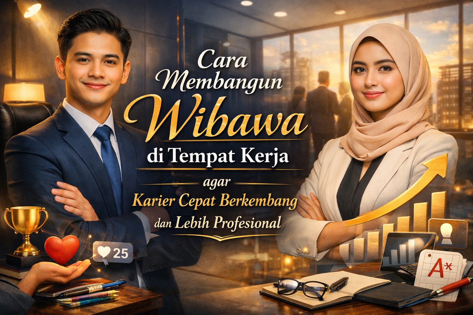 Cara Membangun Wibawa di Tempat Kerja agar Karier Cepat Berkembang dan Lebih Profesional