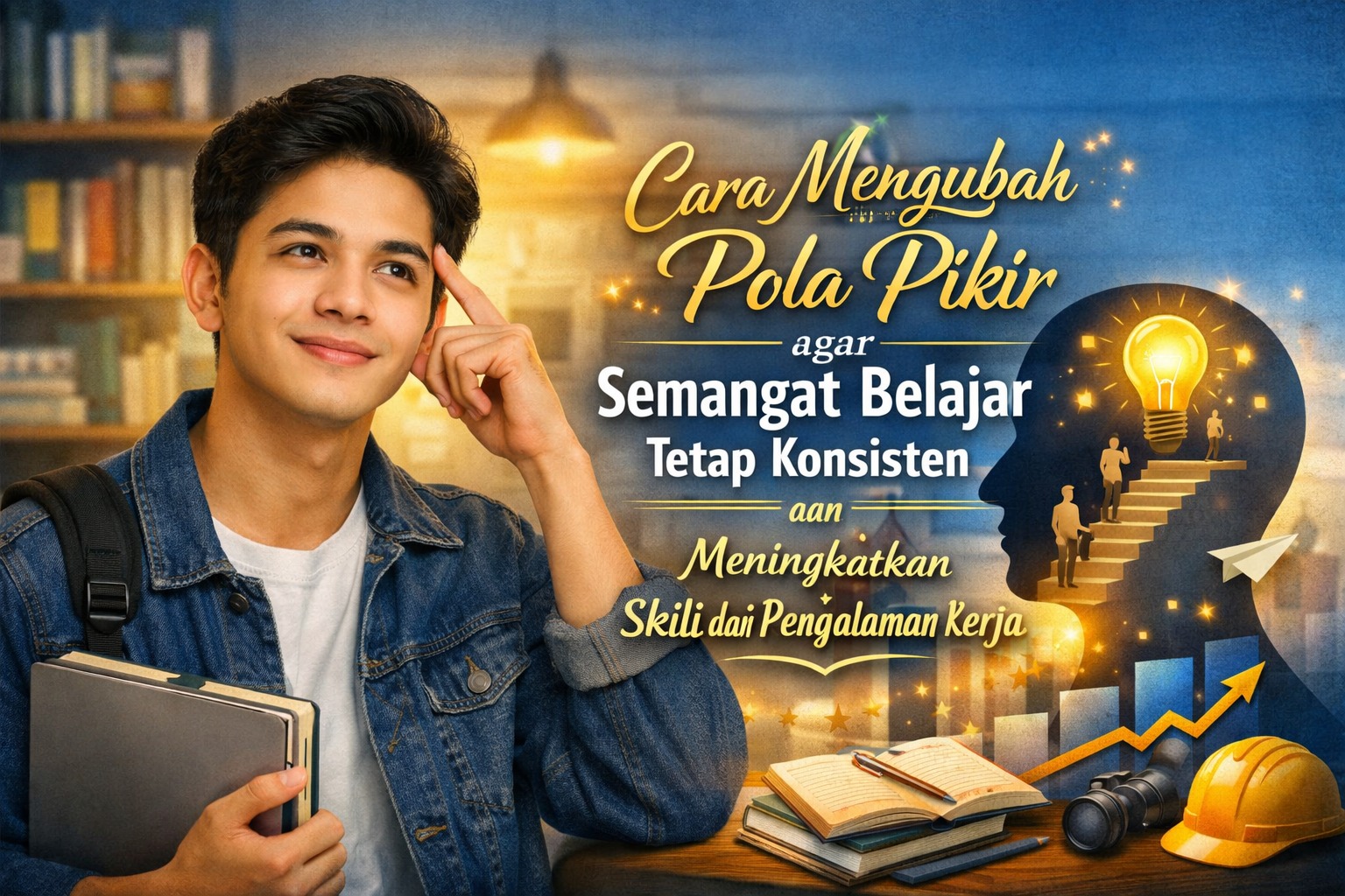 Cara Mengubah Pola Pikir agar Semangat Belajar Tetap Konsisten dan Menjadi Kebiasaan Positif