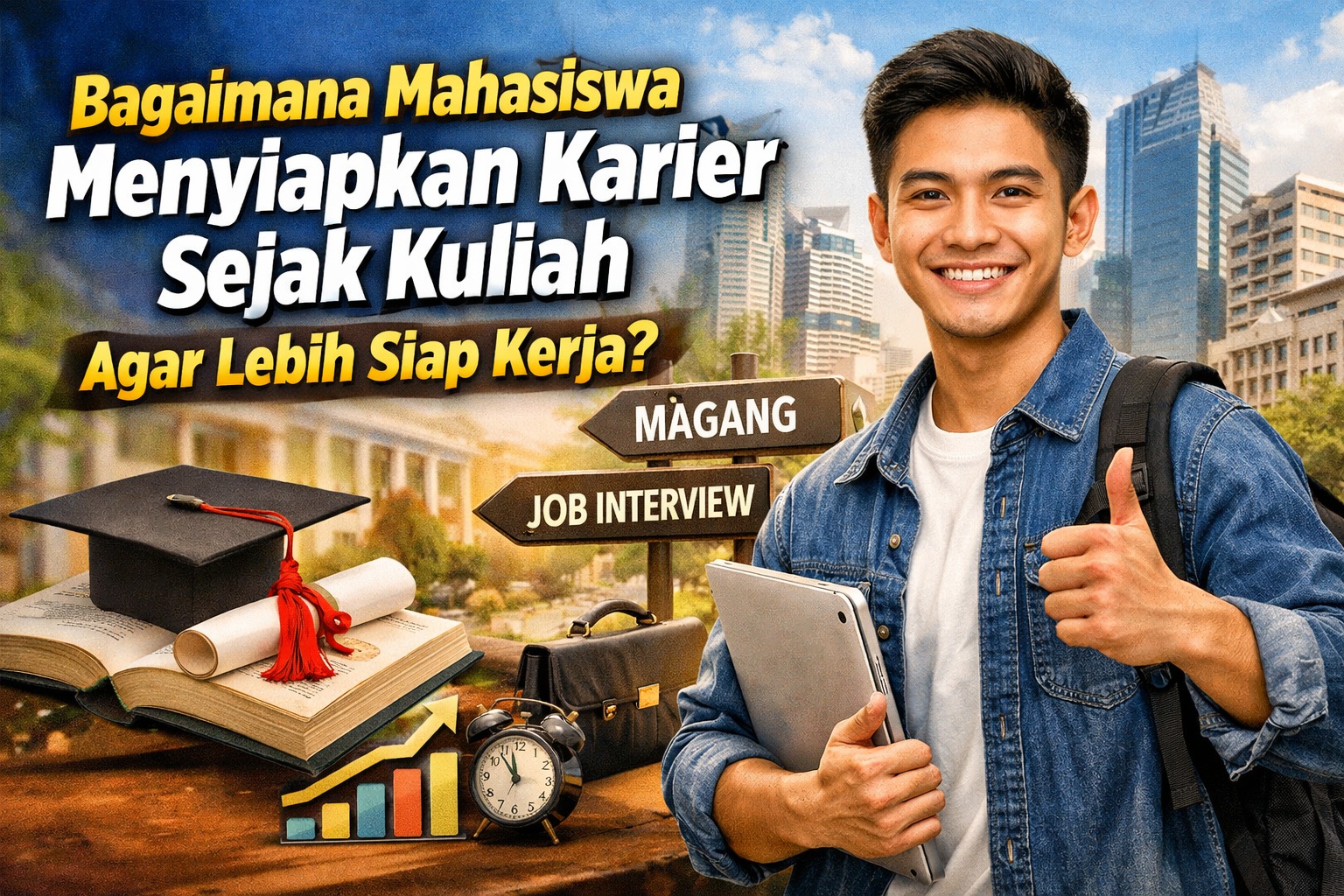 Bagaimana Mahasiswa Menyiapkan Karier Sejak Kuliah Agar Lebih Siap Kerja?
