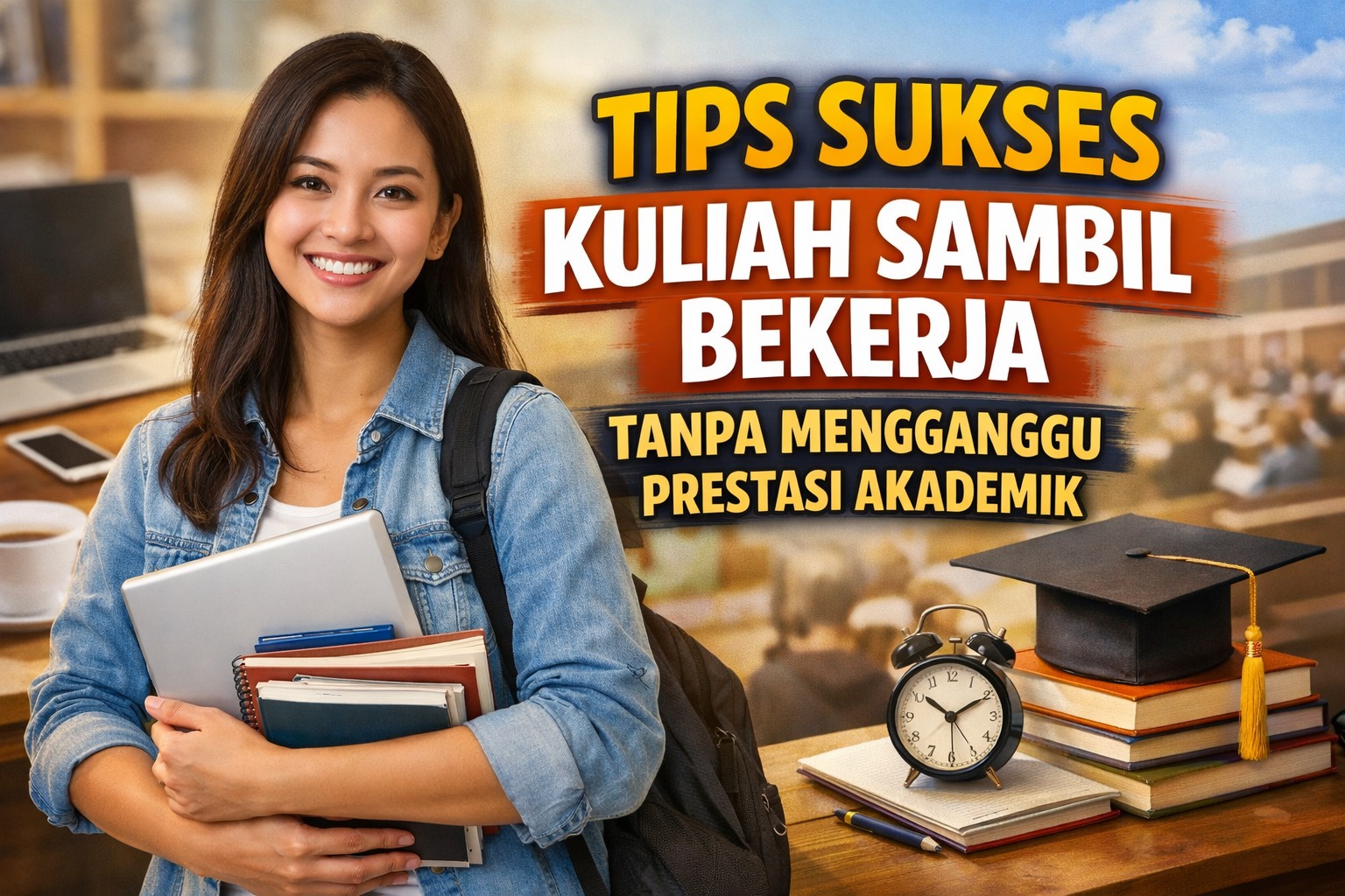 Tips Sukses Kuliah Sambil Bekerja Tanpa Mengganggu Prestasi Akademik