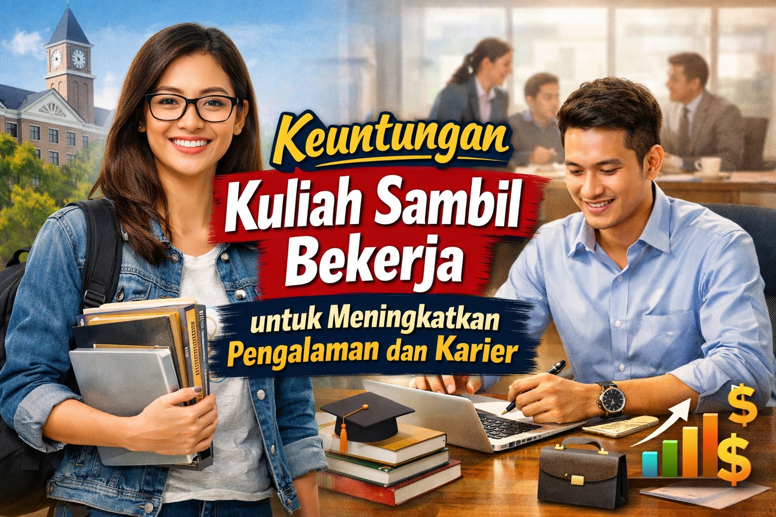 Keuntungan Kuliah Sambil Bekerja untuk Meningkatkan Pengalaman dan Karier