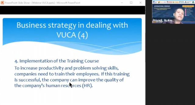 2022 international webinar dealing with vuca, IT Factor