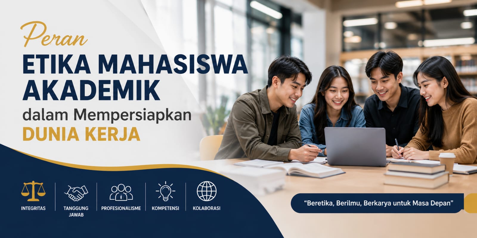 Peran Etika Mahasiswa Akademik Dalam Mempersiapkan Dunia Kerja