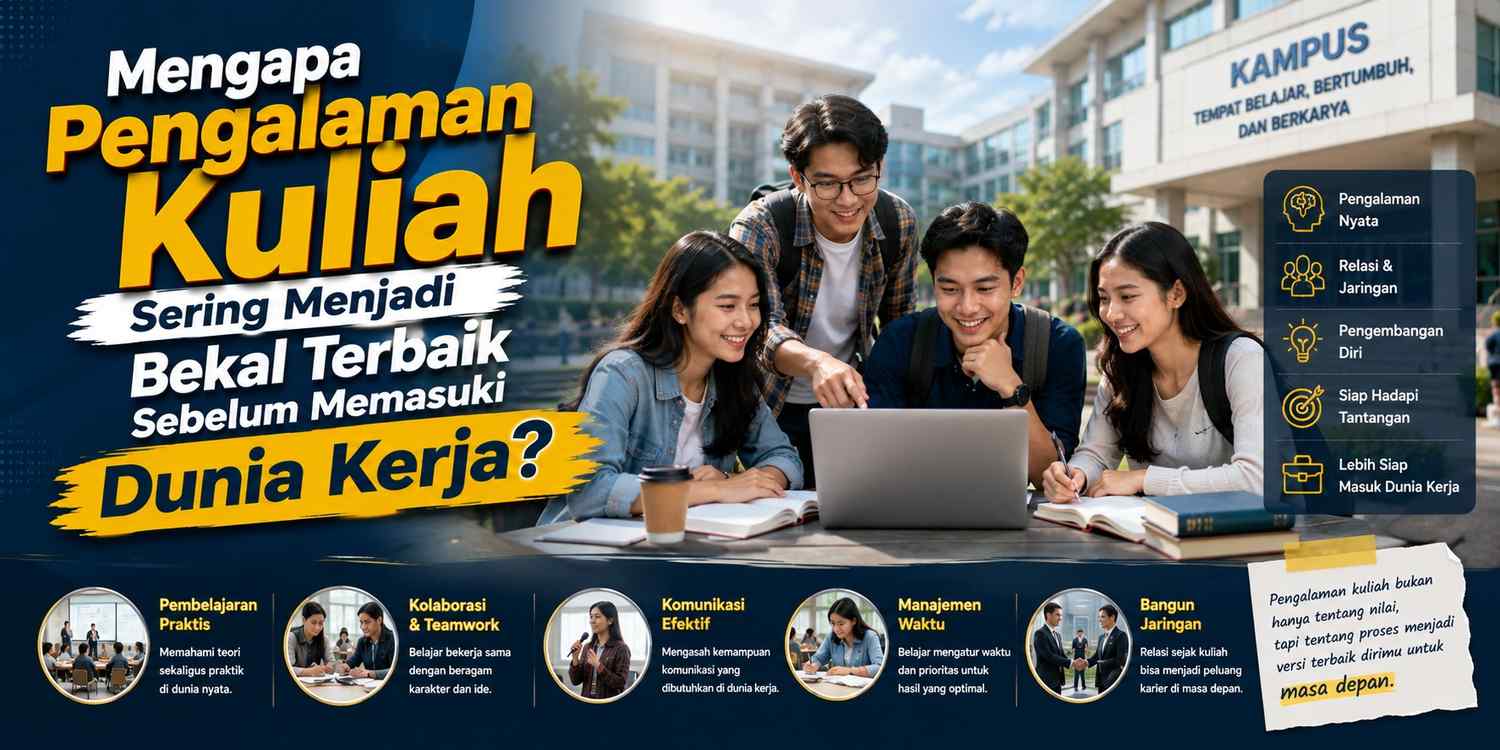 Mengapa Pengalaman Kuliah Sering  Menjadi Bekal Terbaik Sebelum Memasuki Dunia Kerja?