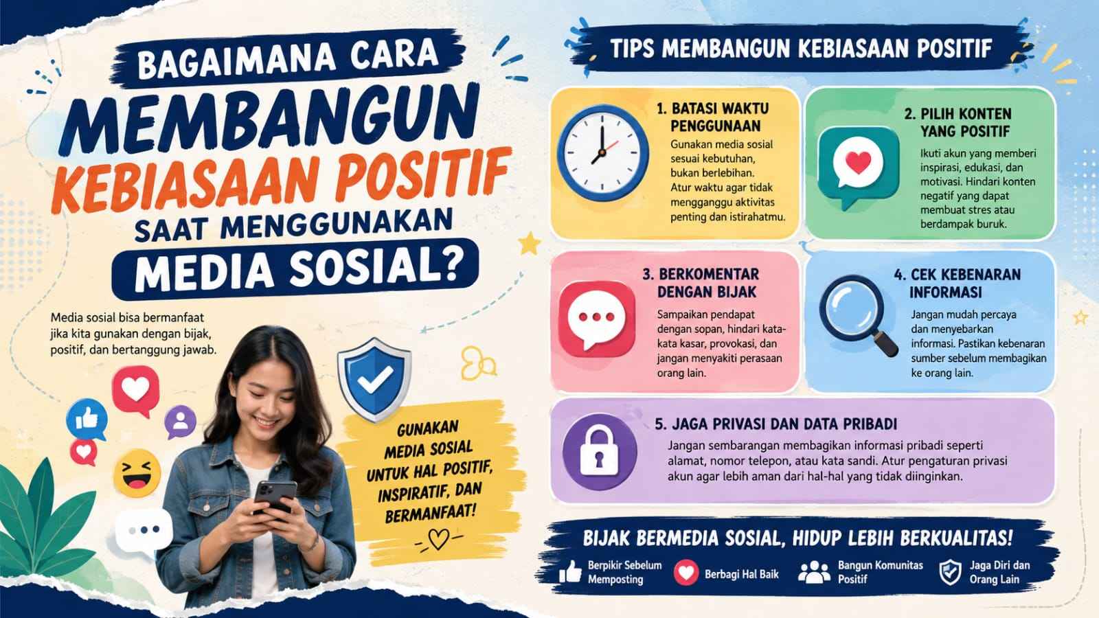 Bagaimana Cara Membangun Kebiasaan Positif Saat Menggunakan Media Sosial?