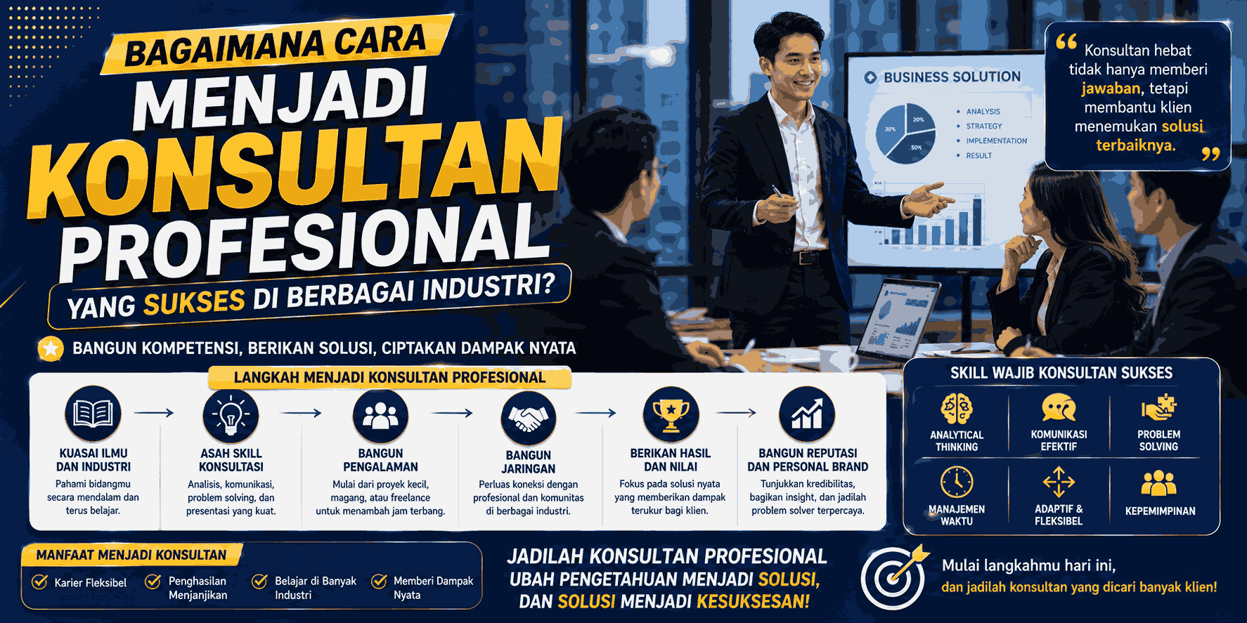 Bagaimana Cara Menjadi Konsultan Profesional yang Sukses di Berbagai Industri?