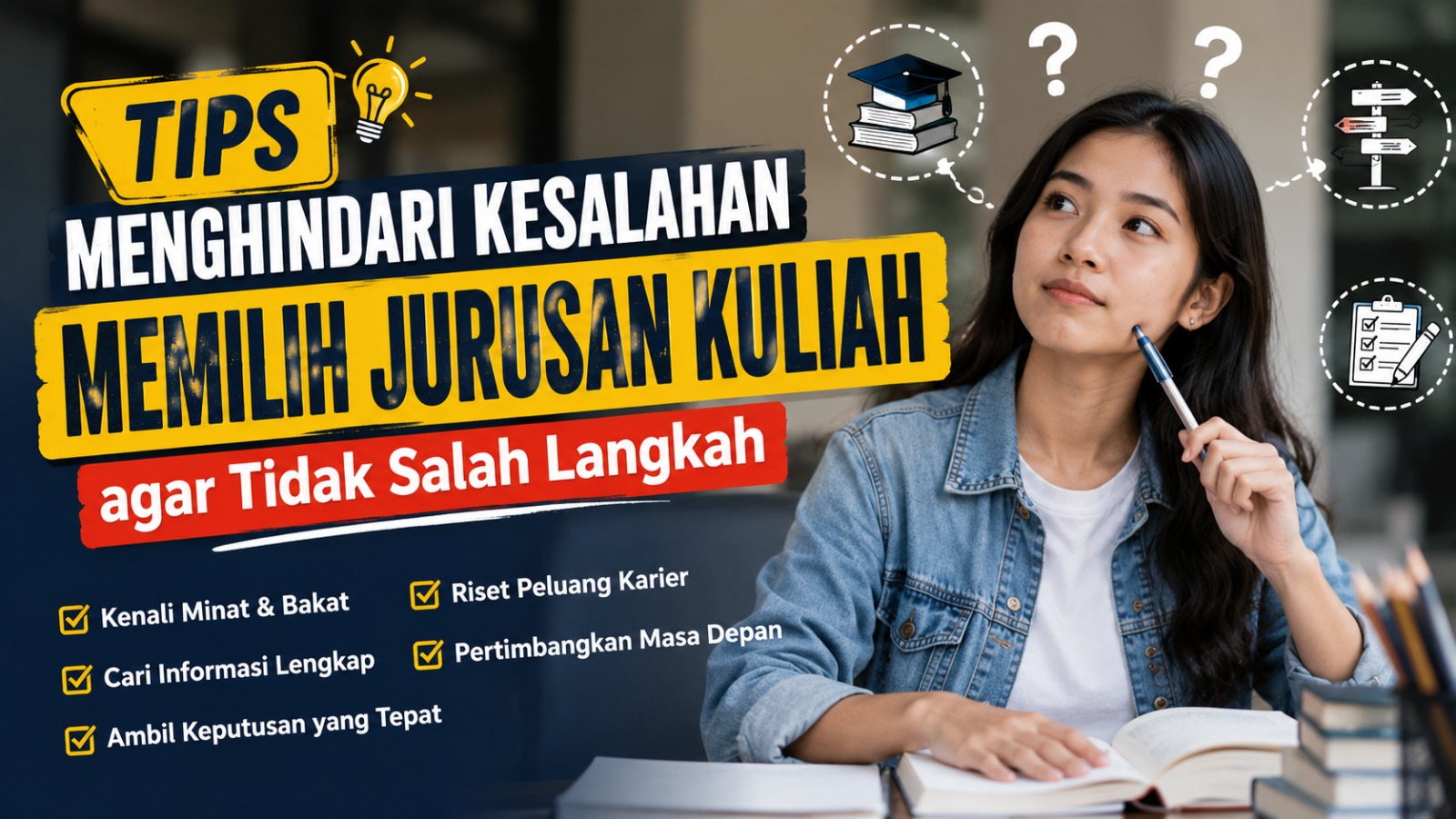 Tips Menghindari Kesalahan Memilih Jurusan Kuliah agar Tidak Salah Langkah