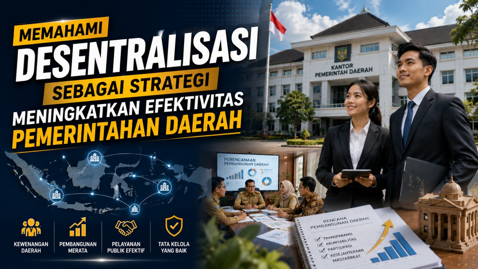 Memahami Desentralisasi sebagai Strategi Meningkatkan Efektivitas Pemerintahan Daerah