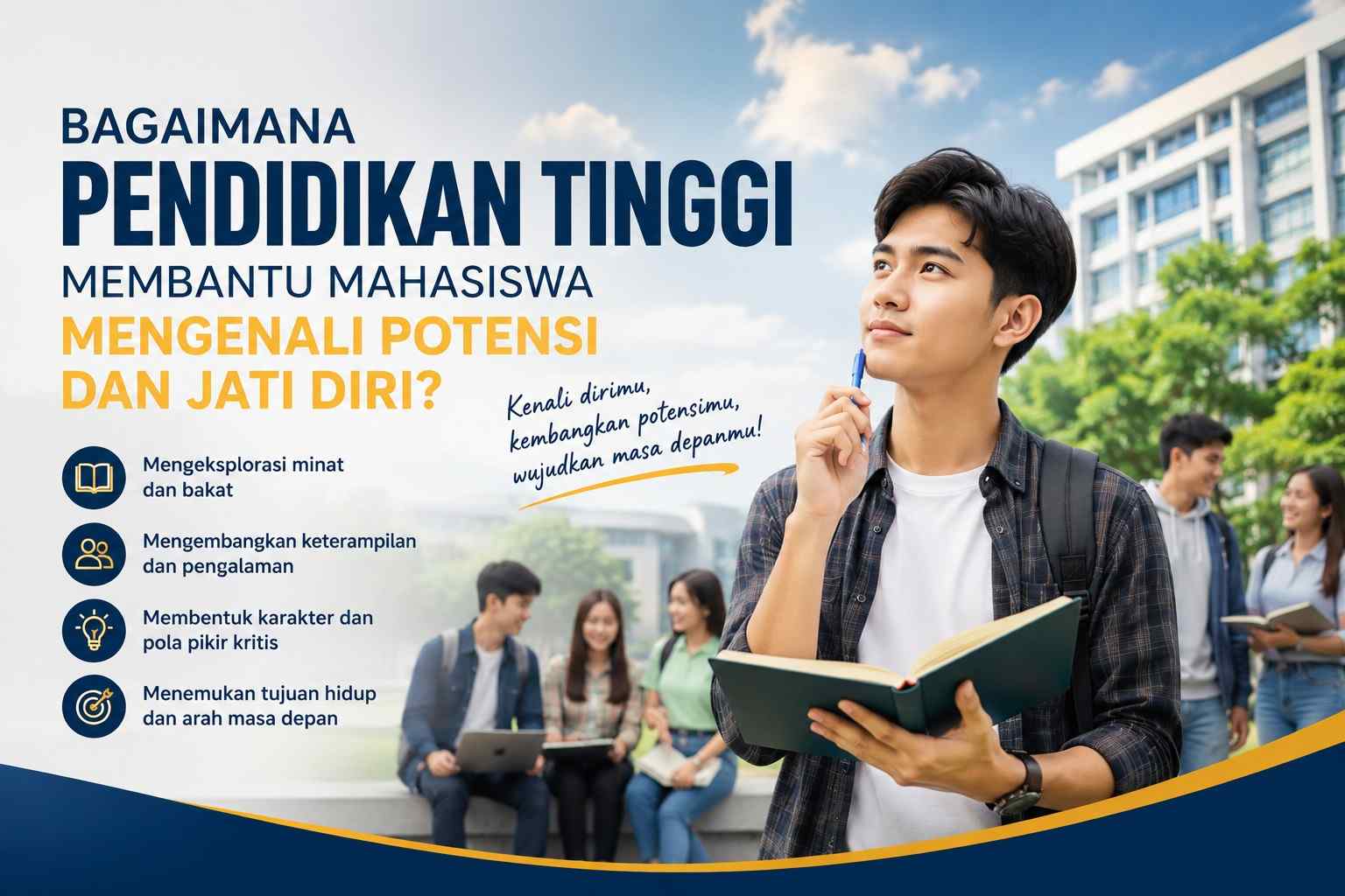 Bagaimana Pendidikan Tinggi Membantu Mahasiswa Mengenali Potensi dan Jati Diri?