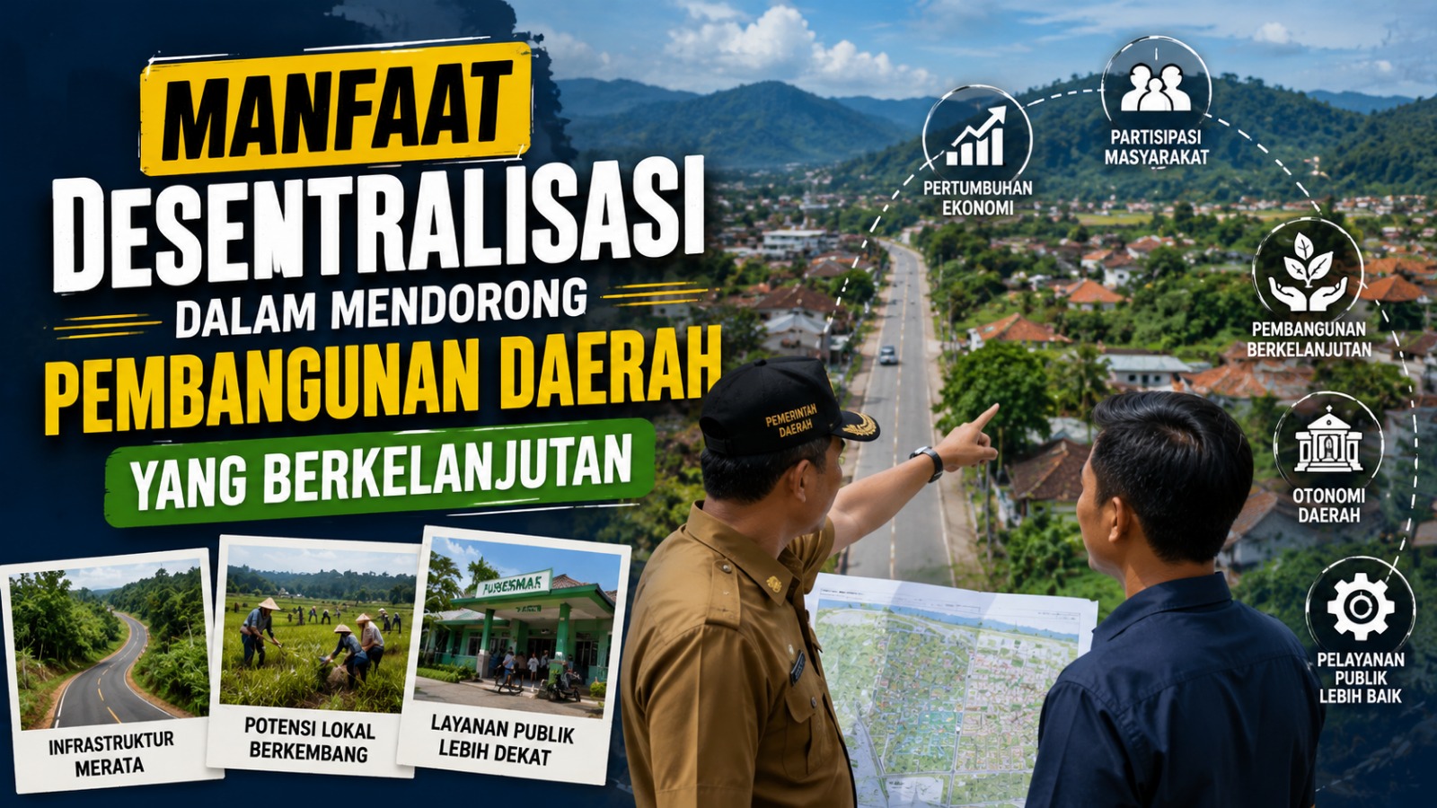 Manfaat Desentralisasi dalam Mendorong Pembangunan Daerah yang Berkelanjutan
