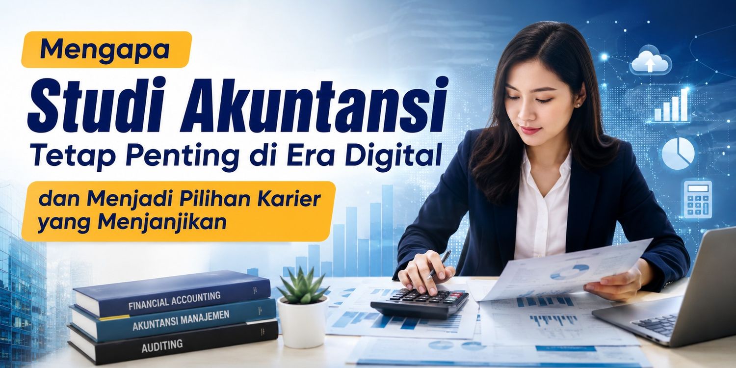 Mengapa Studi Akuntansi Tetap Penting di Era Digital dan Menjadi Pilihan Karier yang Menjanjikan?