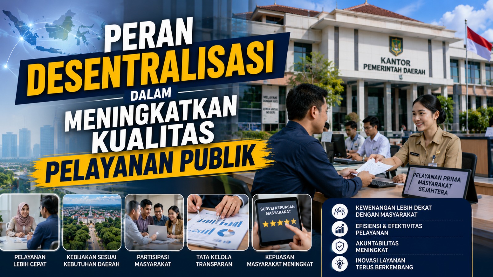 Peran Desentralisasi dalam Meningkatkan Kualitas Pelayanan Publik