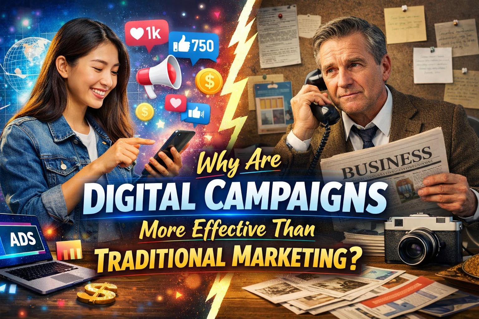 Why Are Digital Campaigns More Effective Than Traditional Marketing?