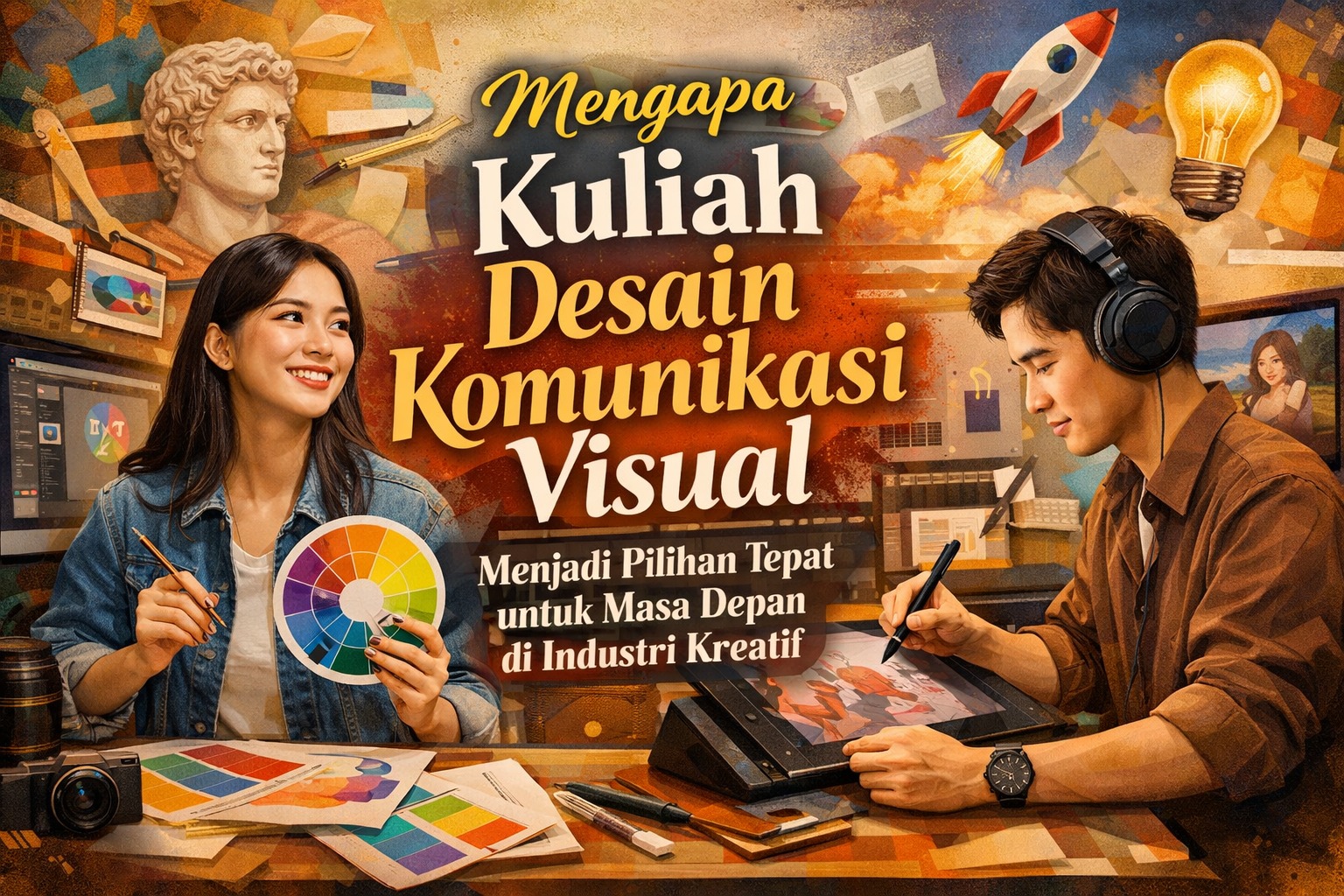 Mengapa Kuliah Desain Komunikasi Visual Menjadi Pilihan Tepat untuk Masa Depan di Industri Kreatif?