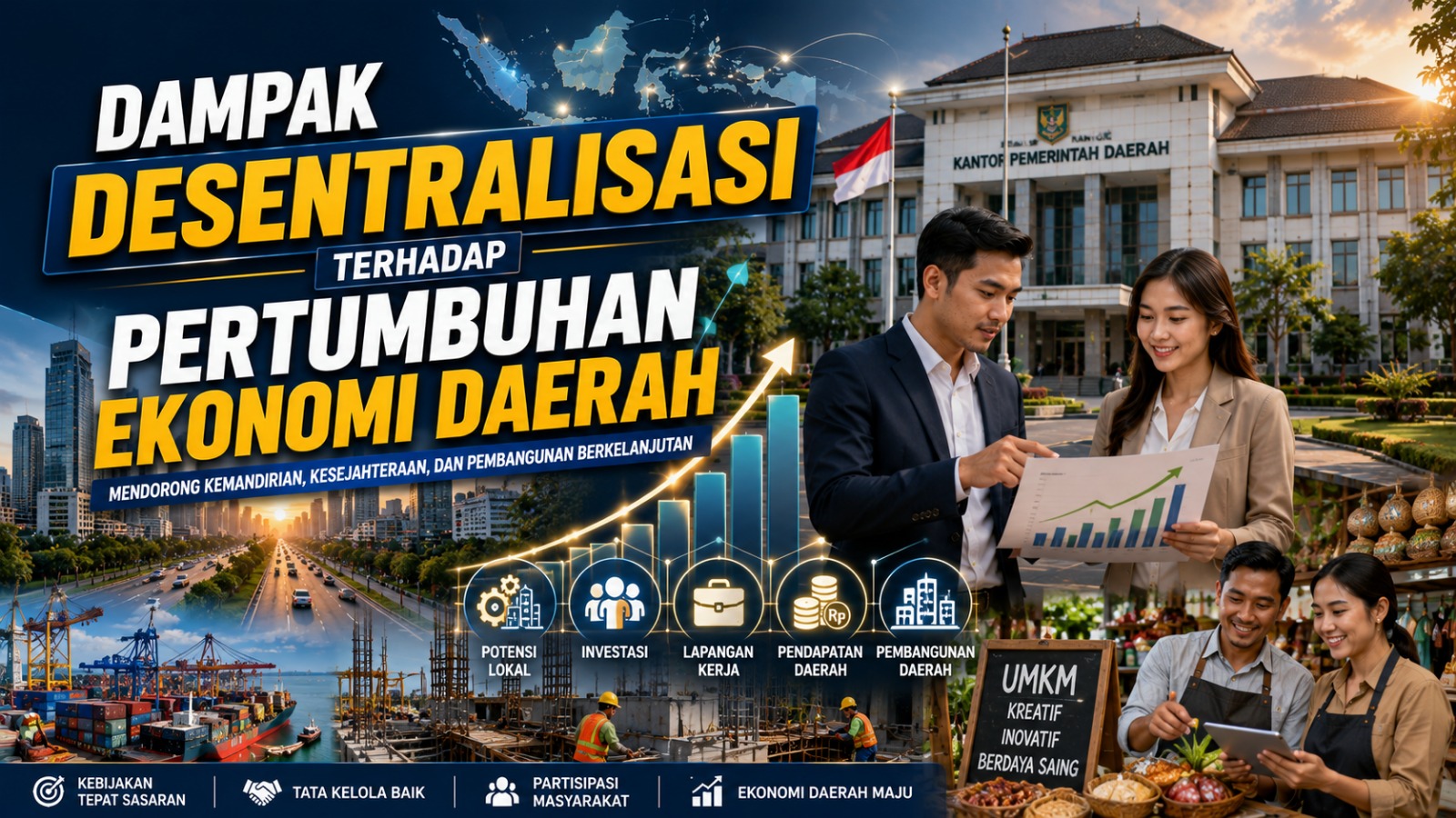 Dampak Desentralisasi terhadap Pertumbuhan Ekonomi Daerah