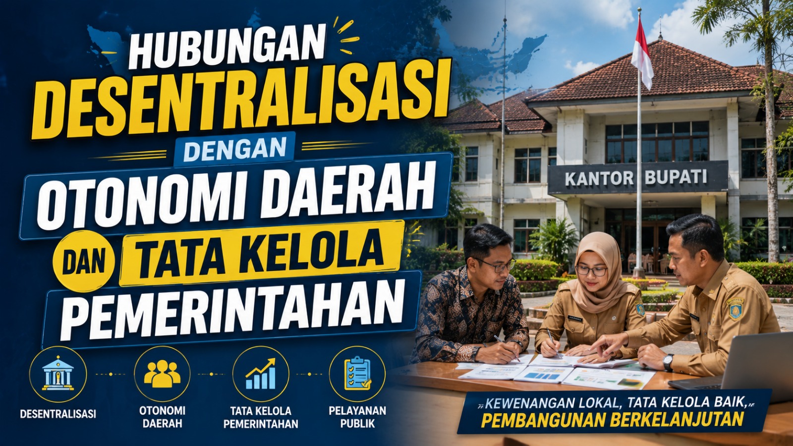 Hubungan Desentralisasi dengan Otonomi Daerah dan Tata Kelola Pemerintahan