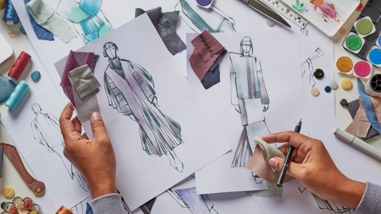 Apa itu desain busana , desain tekstil dan perbedaan dengan desain cetak?
