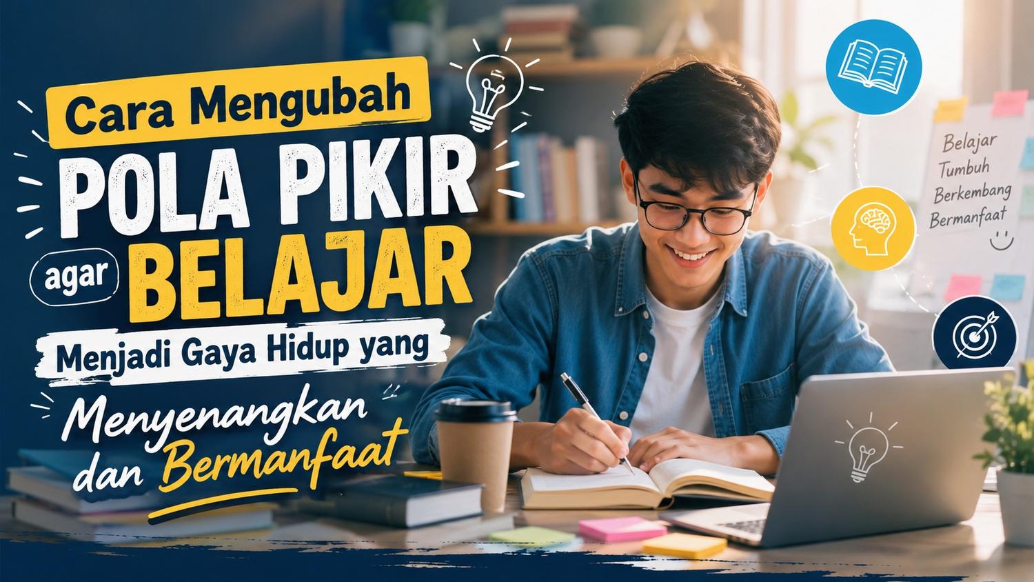 Cara Mengubah Pola Pikir agar Belajar Menjadi Gaya Hidup yang Menyenangkan dan Bermanfaat