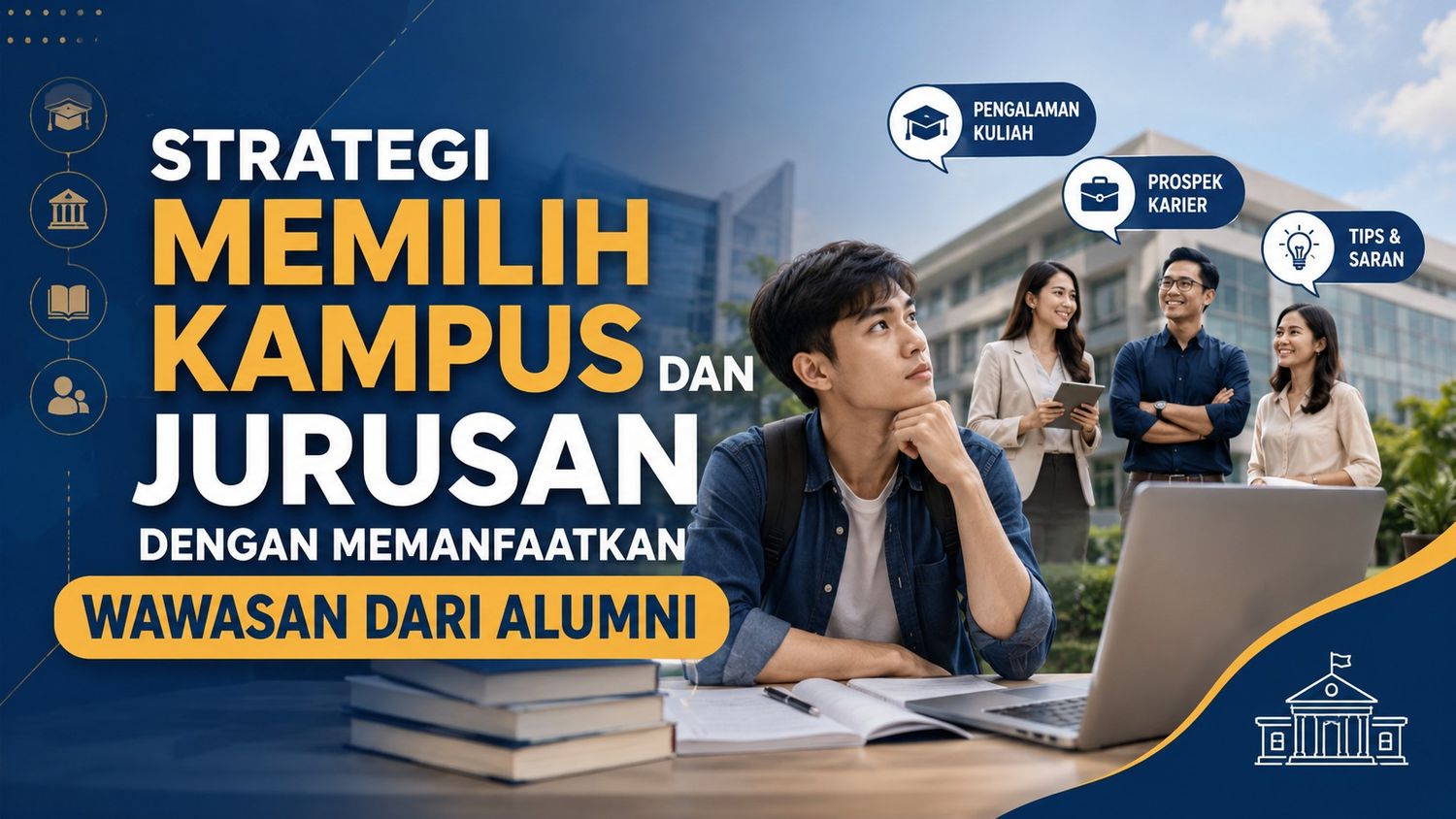 Strategi Memilih Kampus dan Jurusan dengan Memanfaatkan Wawasan dari Alumni