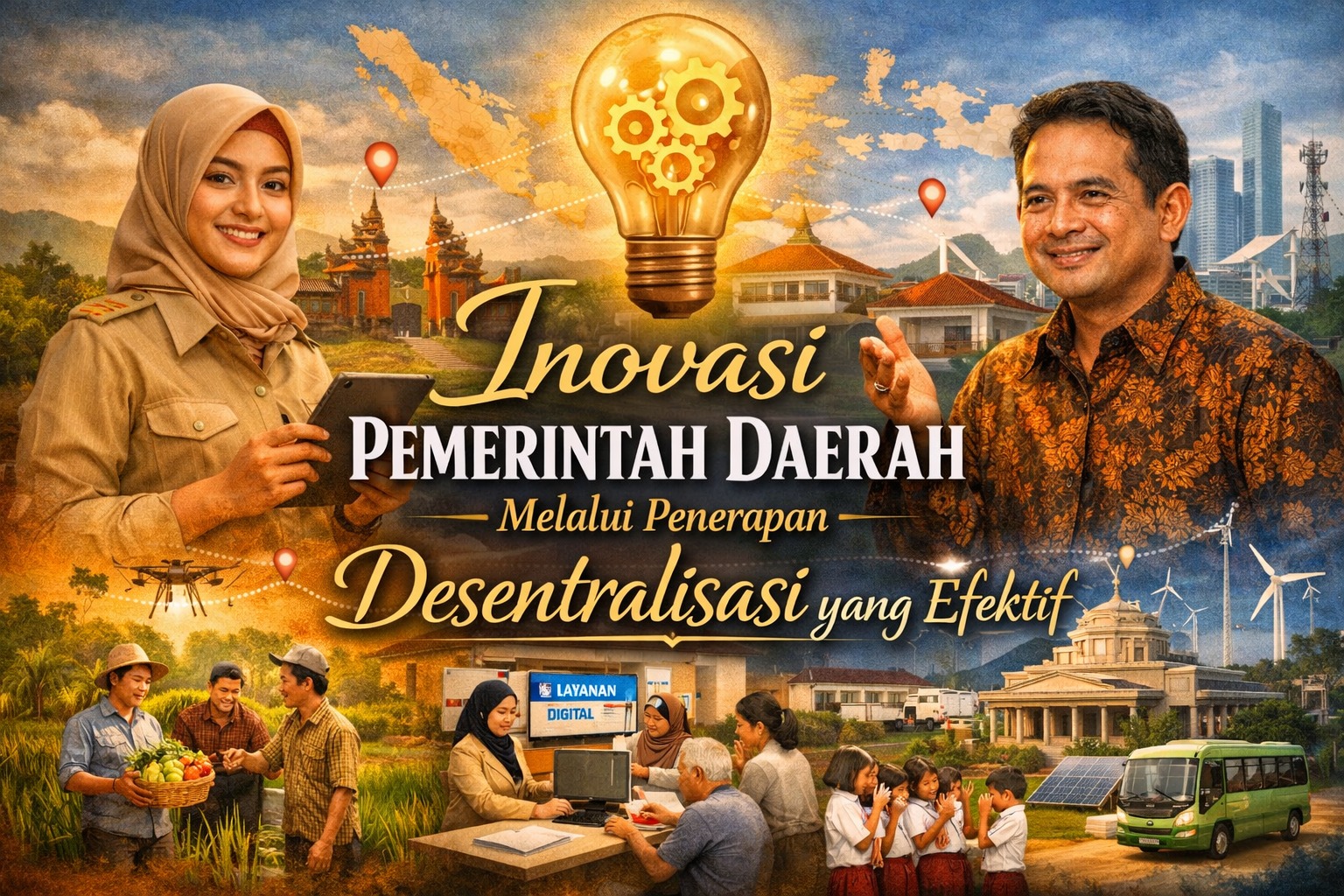 Inovasi Pemerintah Daerah Melalui Penerapan Desentralisasi yang Efektif