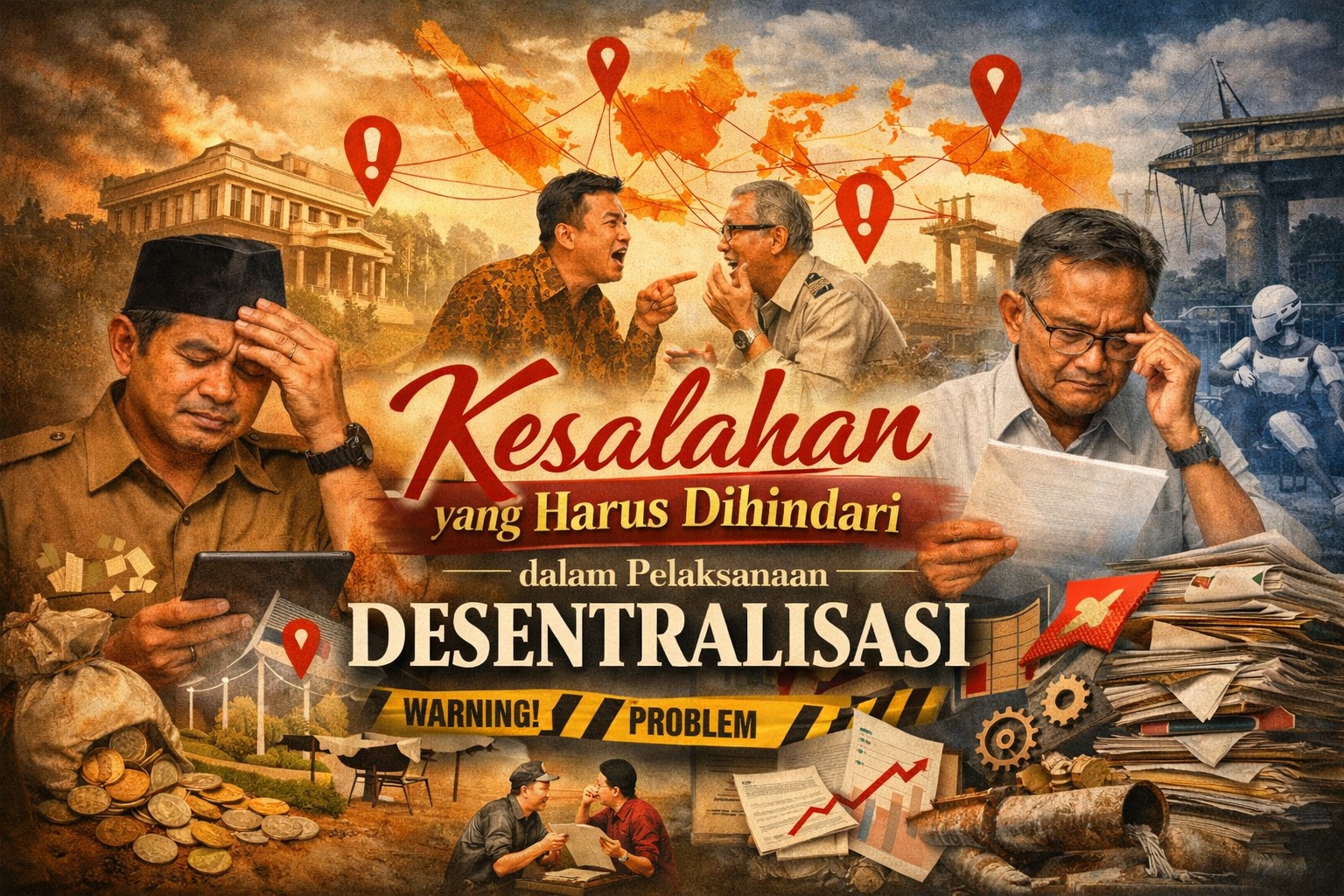 Kesalahan yang Harus Dihindari dalam Pelaksanaan Desentralisasi