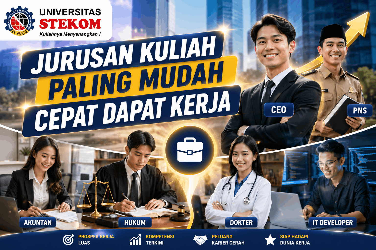 Jurusan Kuliah yang Paling Mudah Cepat Dapat Kerja