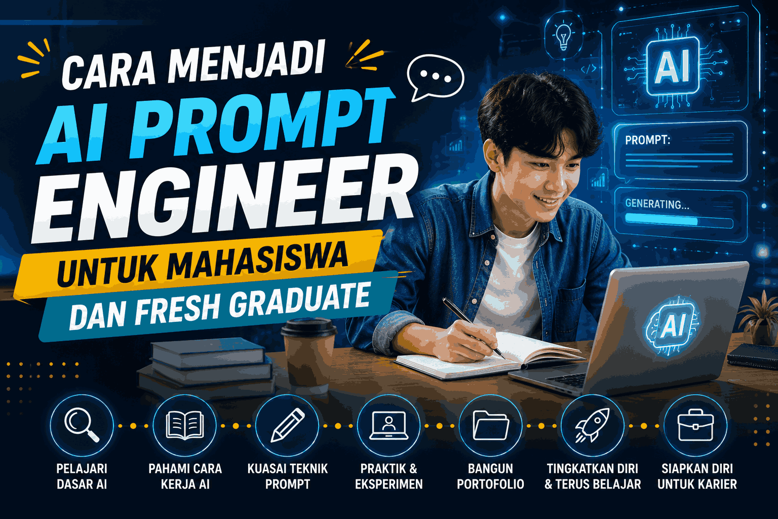 Cara Menjadi AI Prompt Engineer untuk Mahasiswa dan Fresh Graduate