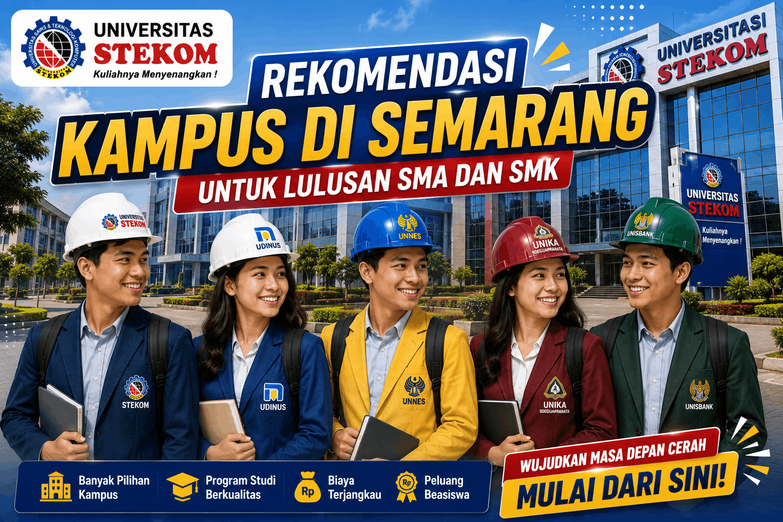 Rekomendasi Kampus di Semarang untuk Lulusan SMA dan SMK