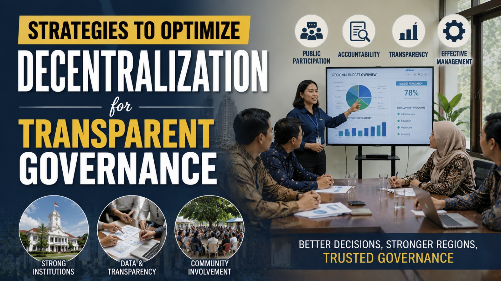 Strategies to Optimize Decentralization for Transparent Governance