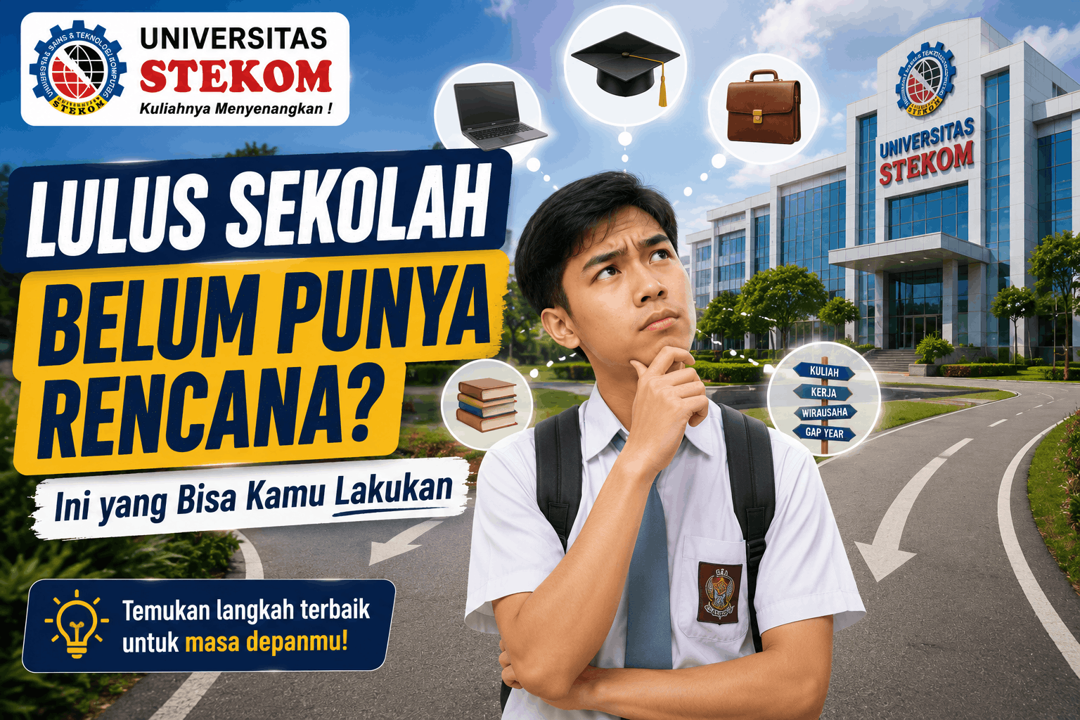 Sudah Lulus Sekolah Tapi Belum Punya Rencana? Ini yang Bisa Kamu Lakukan