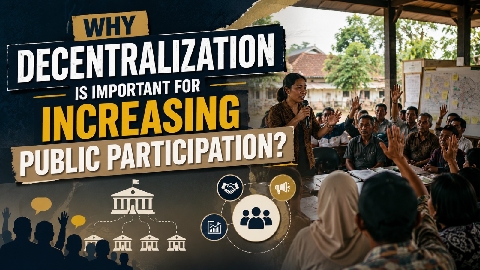 Why Decentralization Is Important for Increasing Public Participation?