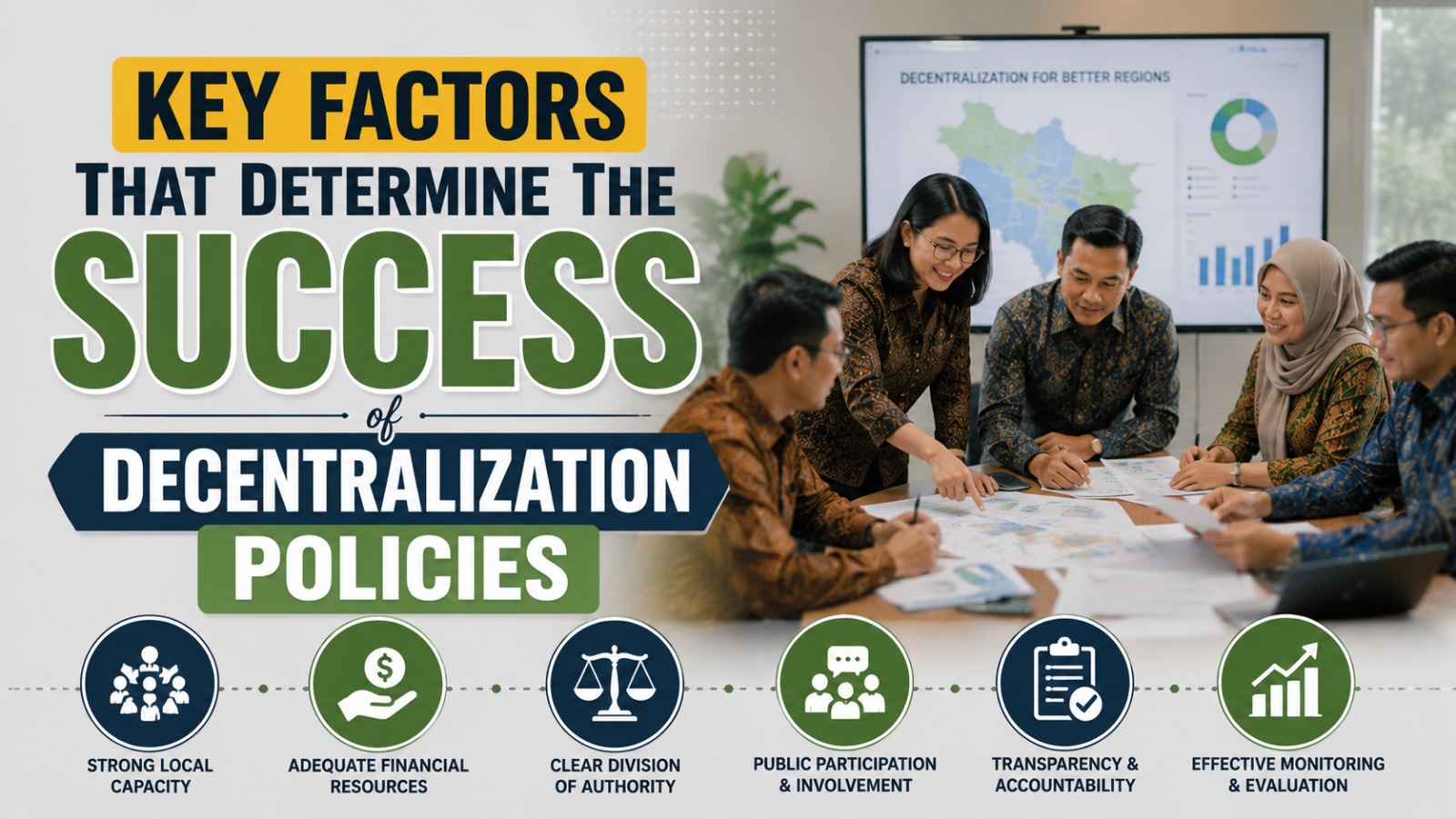 Key Factors That Determine the Success of Decentralization Policies