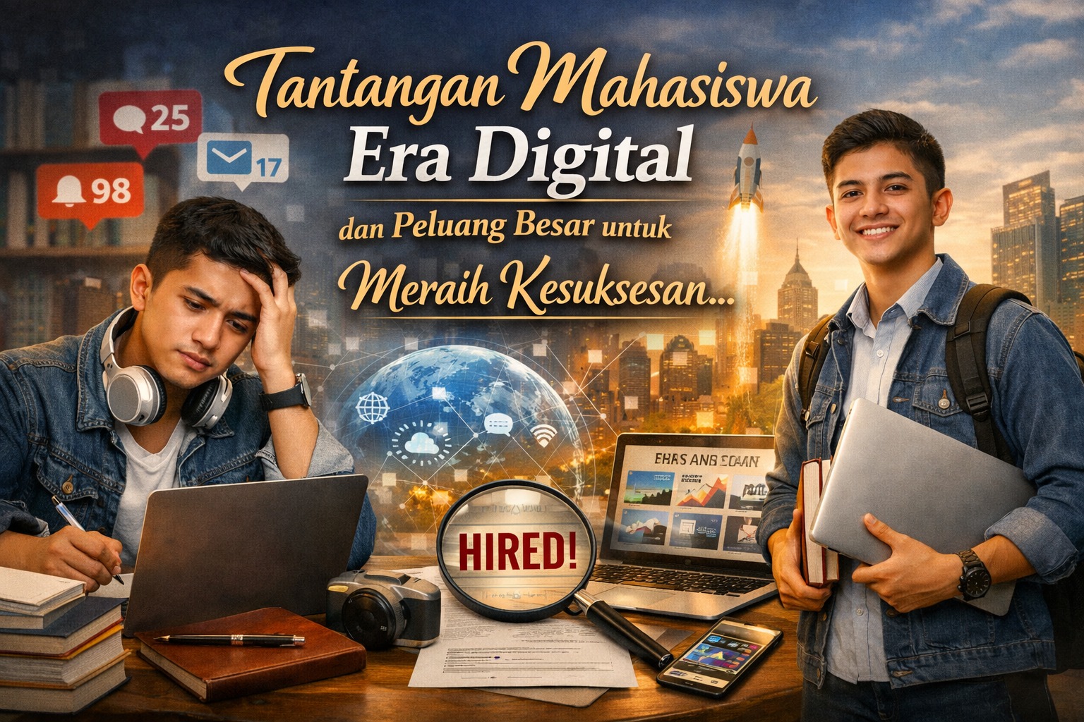 Tantangan Mahasiswa Era Digital dan Peluang Besar untuk Meraih Kesuksesan