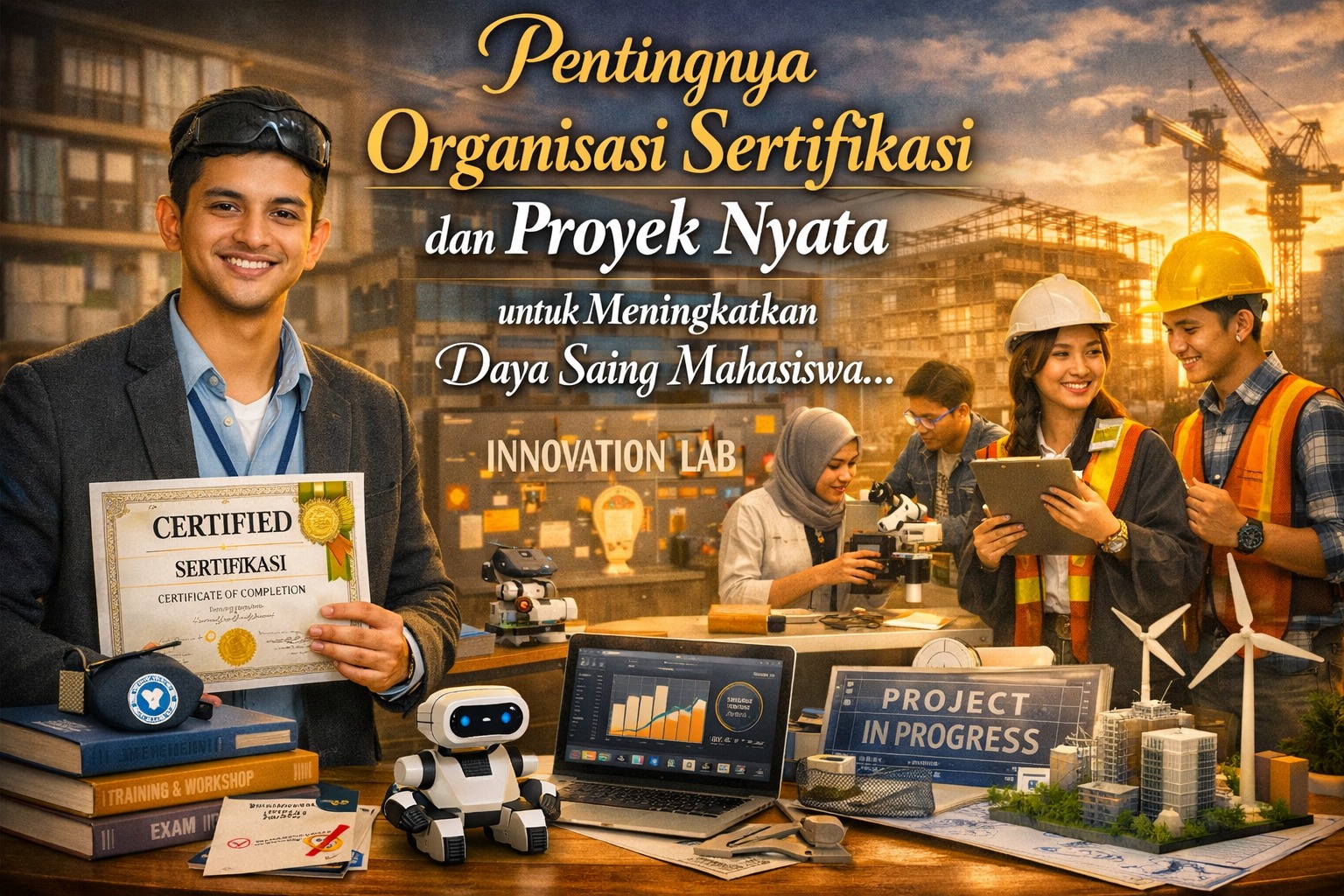 Pentingnya Organisasi Sertifikasi dan Proyek Nyata untuk Meningkatkan Daya Saing Mahasiswa