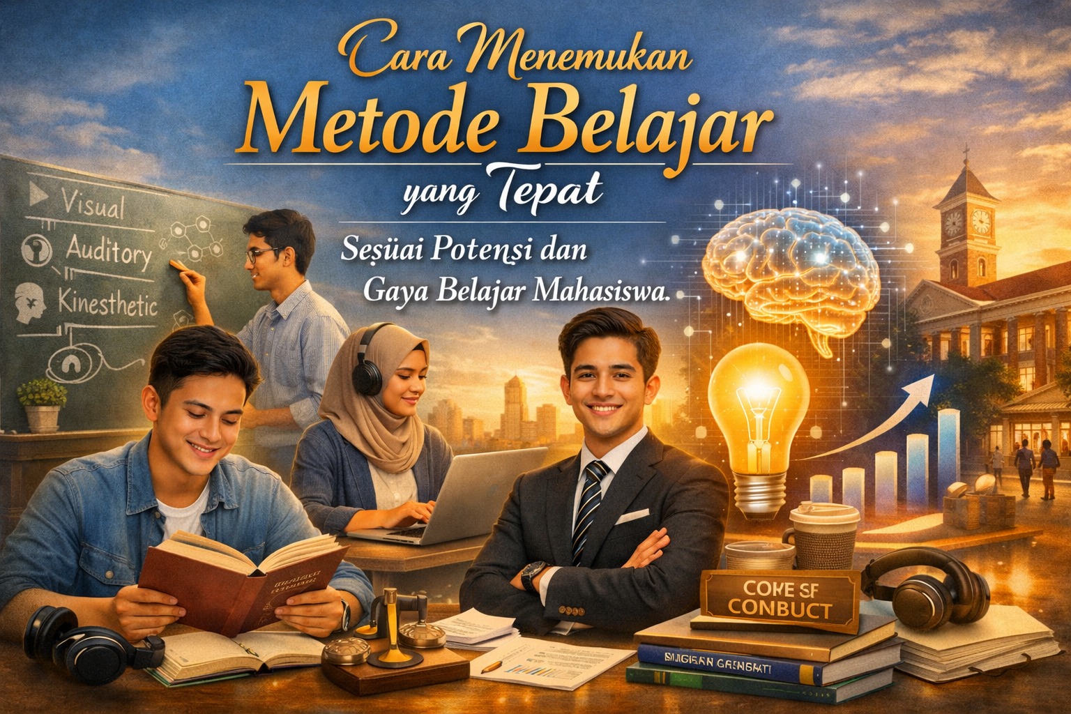 Cara Menemukan Metode Belajar yang Tepat Sesuai Potensi dan Gaya Belajar Mahasiswa