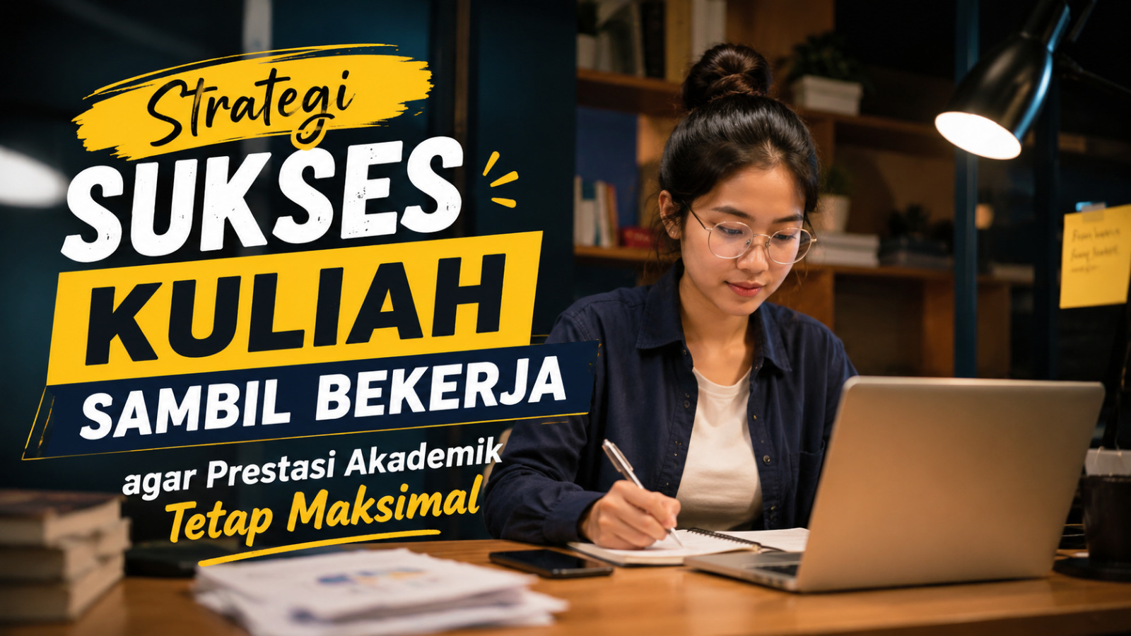 Strategi Sukses Kuliah Sambil Bekerja agar Prestasi Akademik Tetap Maksimal