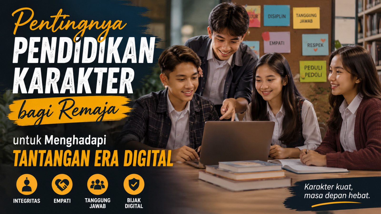 Pentingnya Pendidikan Karakter Bagi Remaja Untuk Menghadapi Tantangan Era Digital