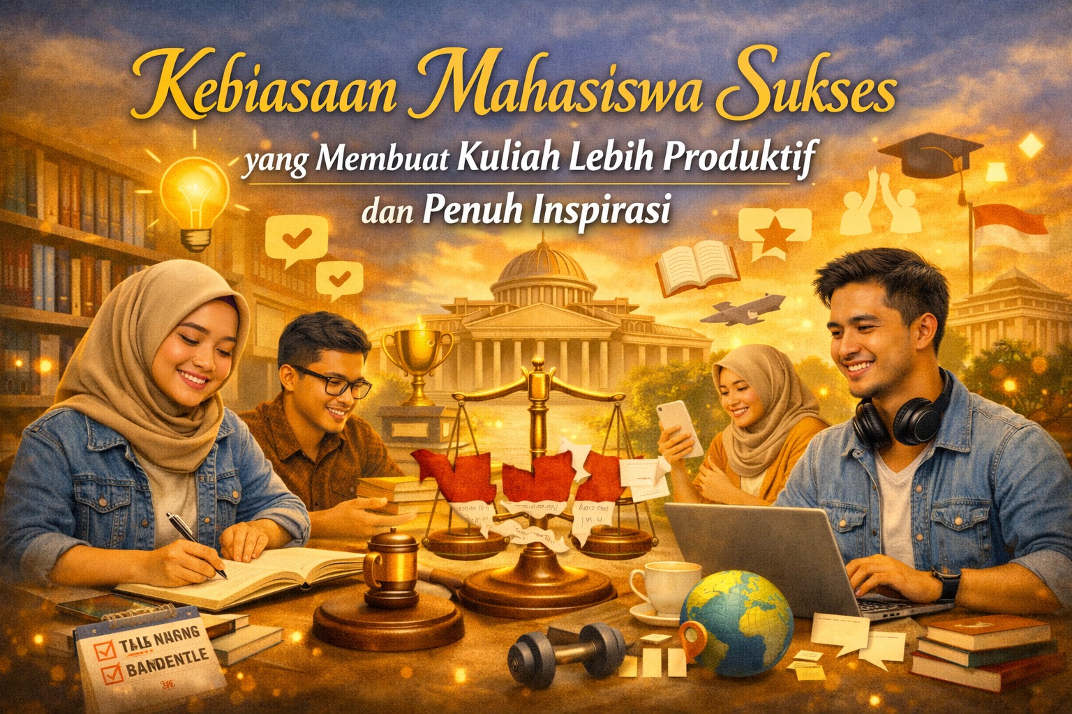 Kebiasaan Mahasiswa Sukses yang Membuat Kuliah Lebih Produktif dan Penuh Inspirasi
