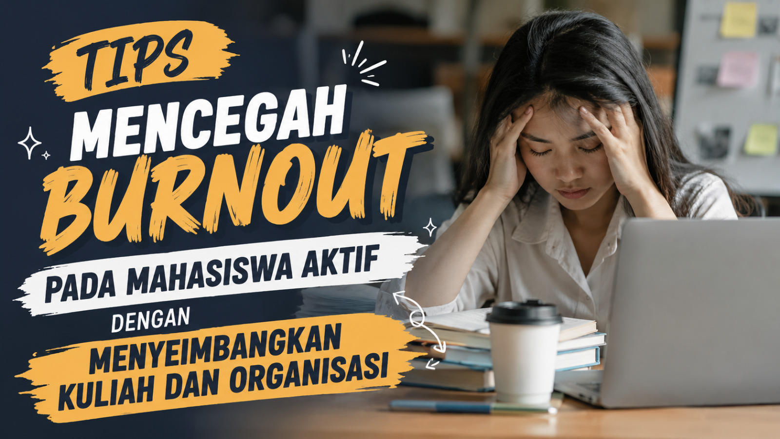 Tips Mencegah Burnout Pada Mahasiswa Aktif Dengan Menyeimbangkan Kuliah Dan Organisasi