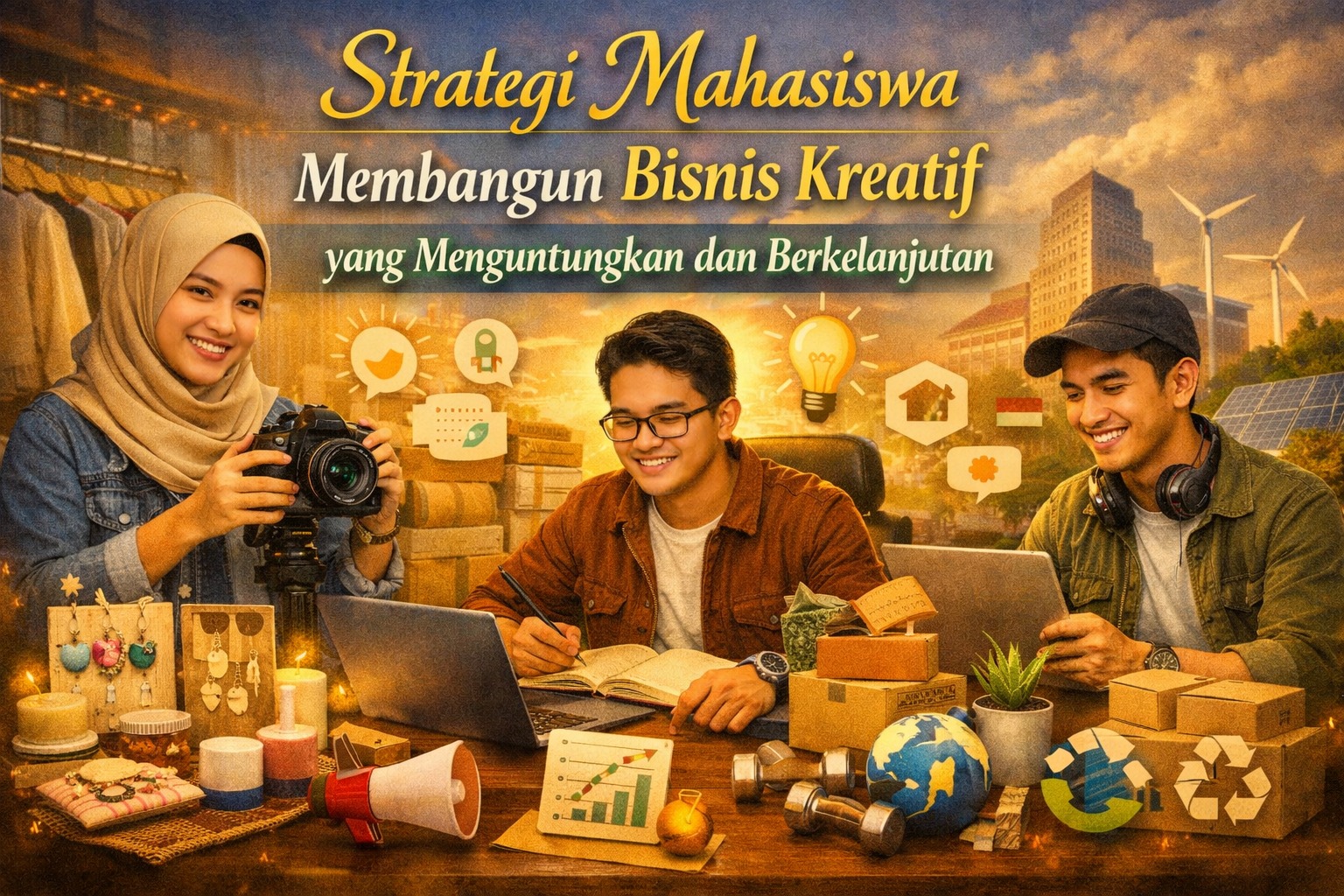 Strategi Mahasiswa Membangun Bisnis Kreatif yang Menguntungkan dan Berkelanjutan Strategi Mahasiswa Membangun Bisnis Kreatif yang Menguntungkan dan Berkelanjutan