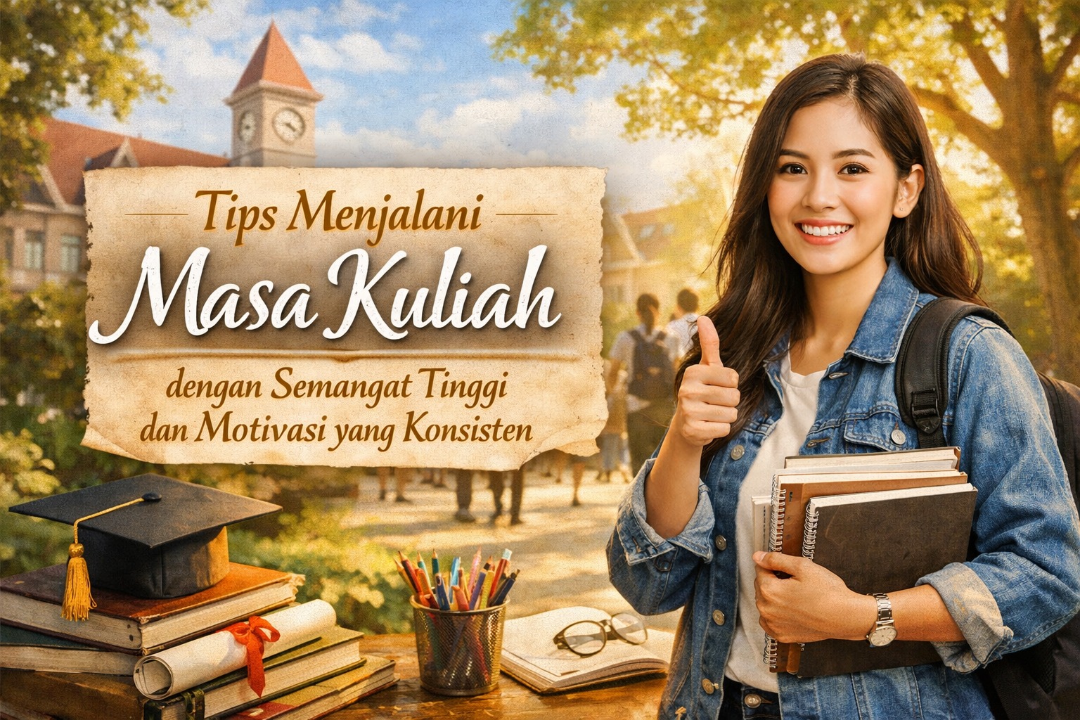 Tips Menjalani Masa Kuliah dengan Semangat Tinggi dan Motivasi yang Konsisten
