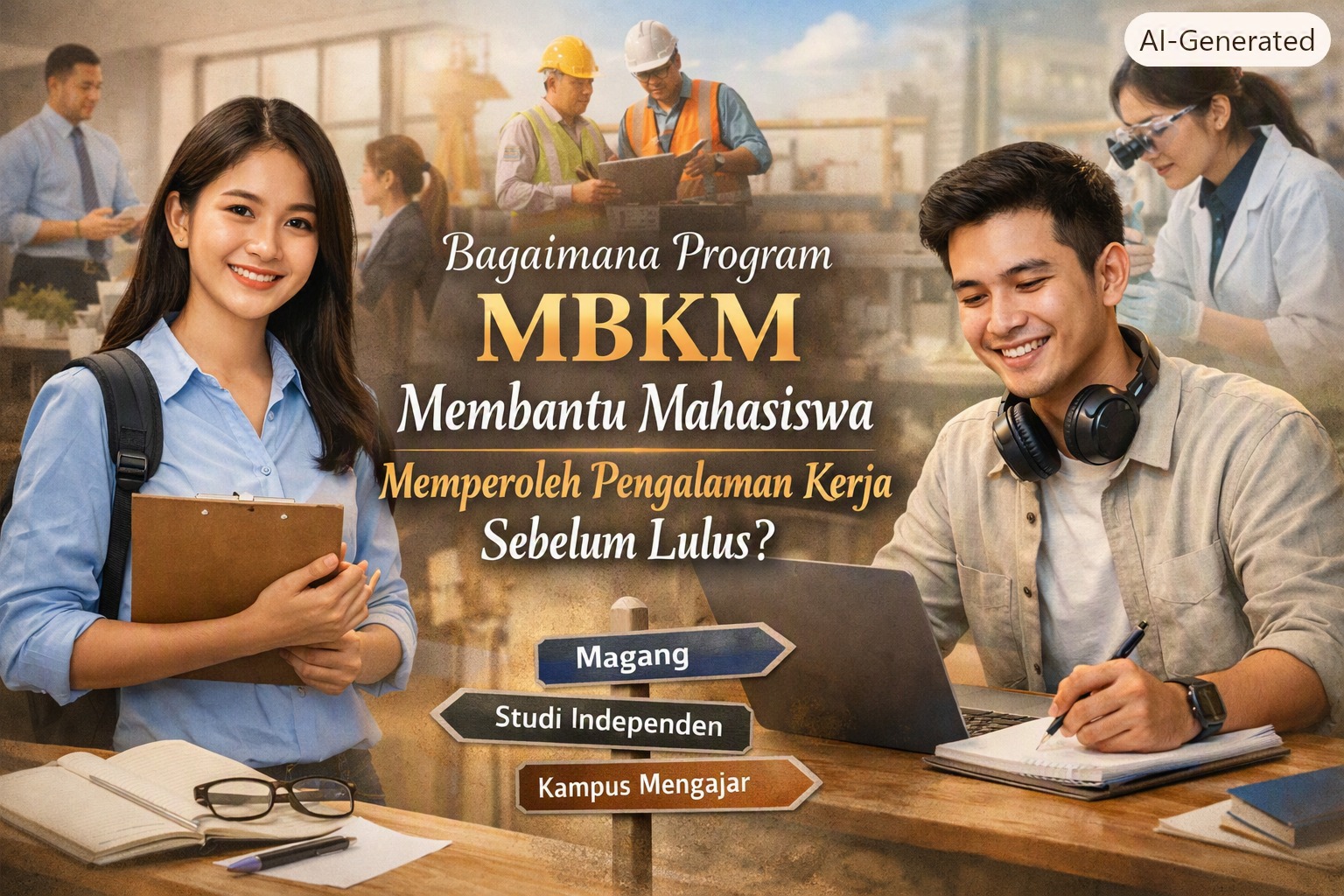 Bagaimana Program MBKM Membantu Mahasiswa Memperoleh Pengalaman Kerja Sebelum Lulus?